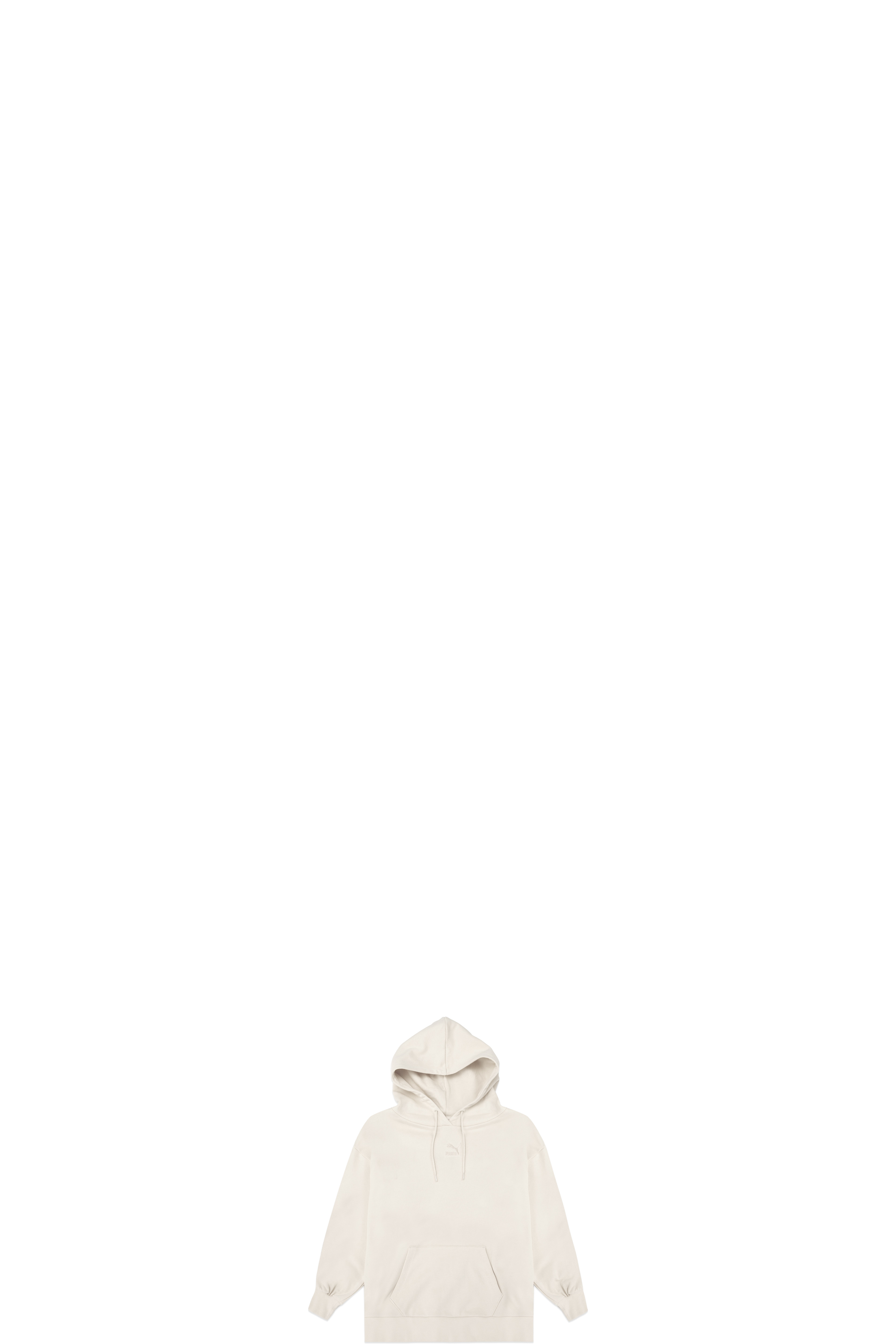 Veste à Capuche Oversized Classique Neutrales