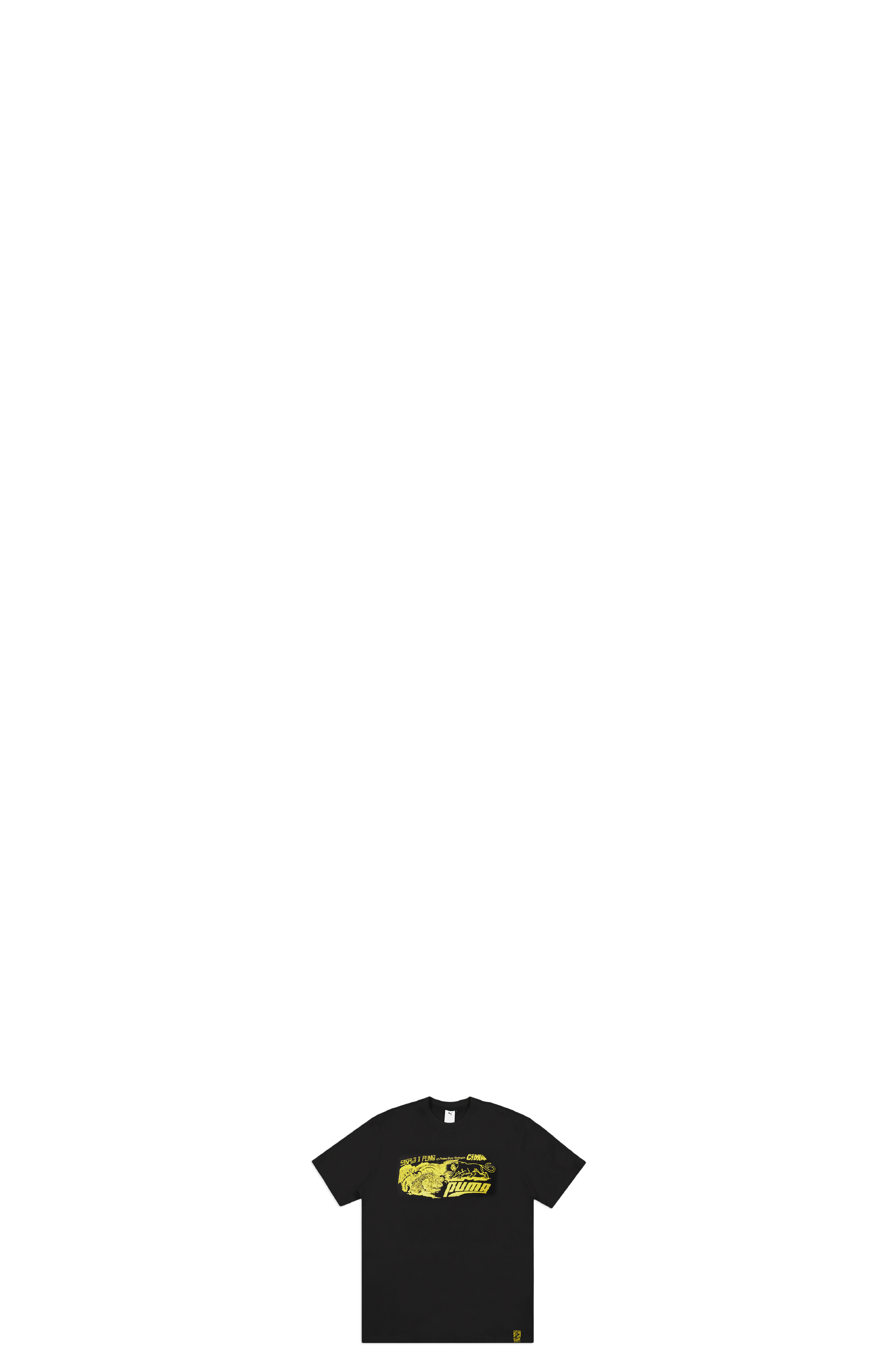 T-Shirt Graphique PUMA x STAPLE Noir
