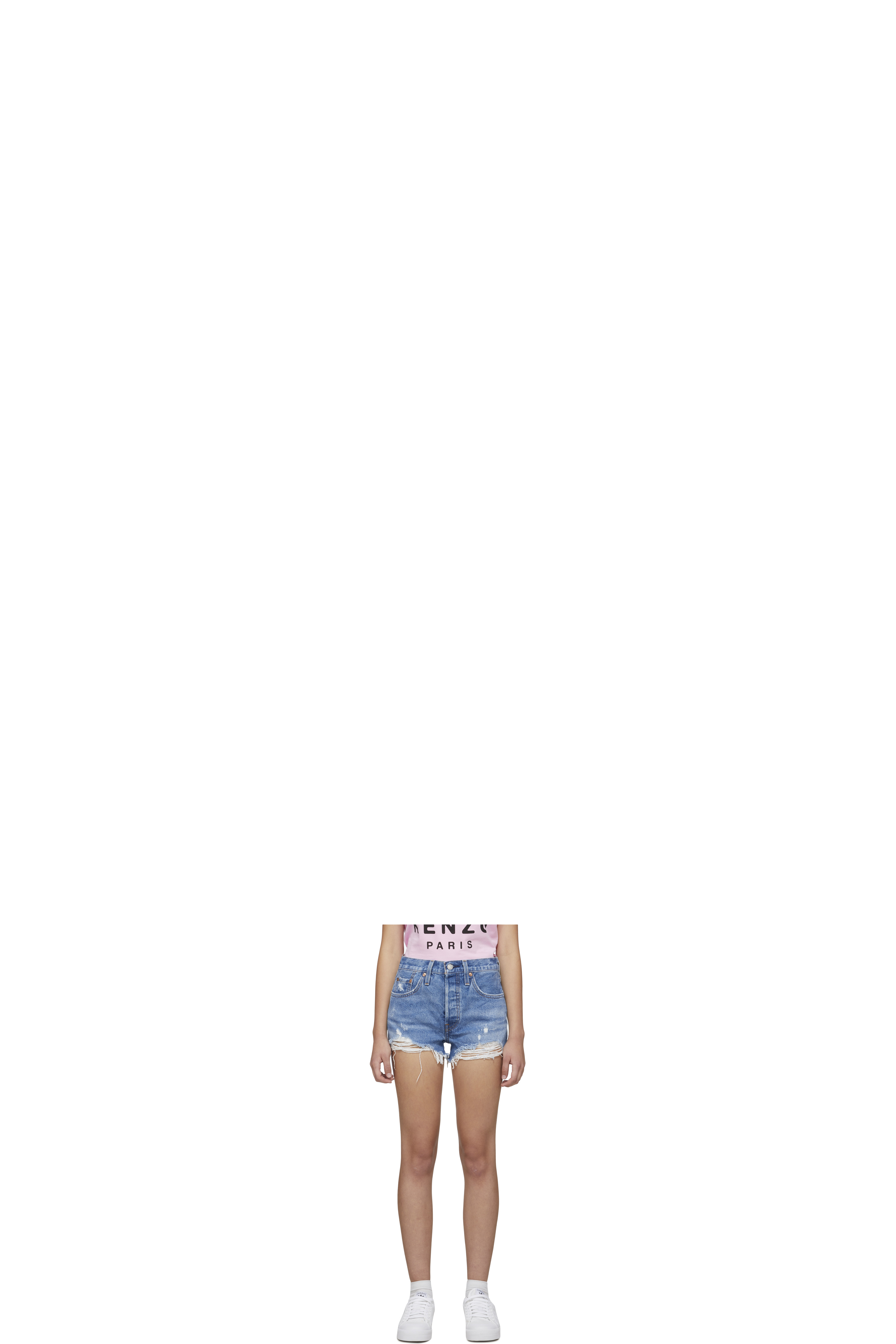 Blue 501 Original Shorts