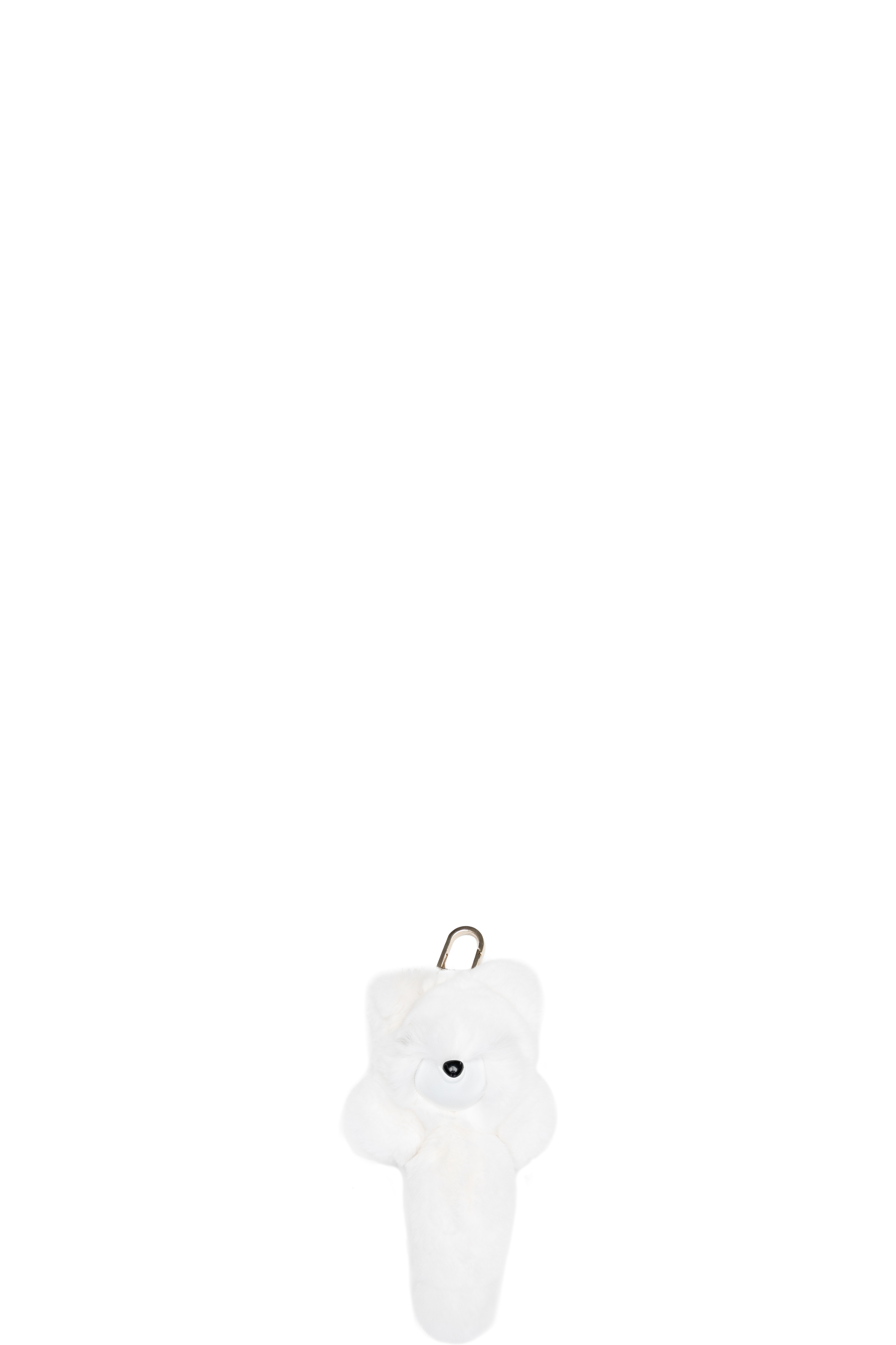 White Four Rex Rabbit Fox Keychain