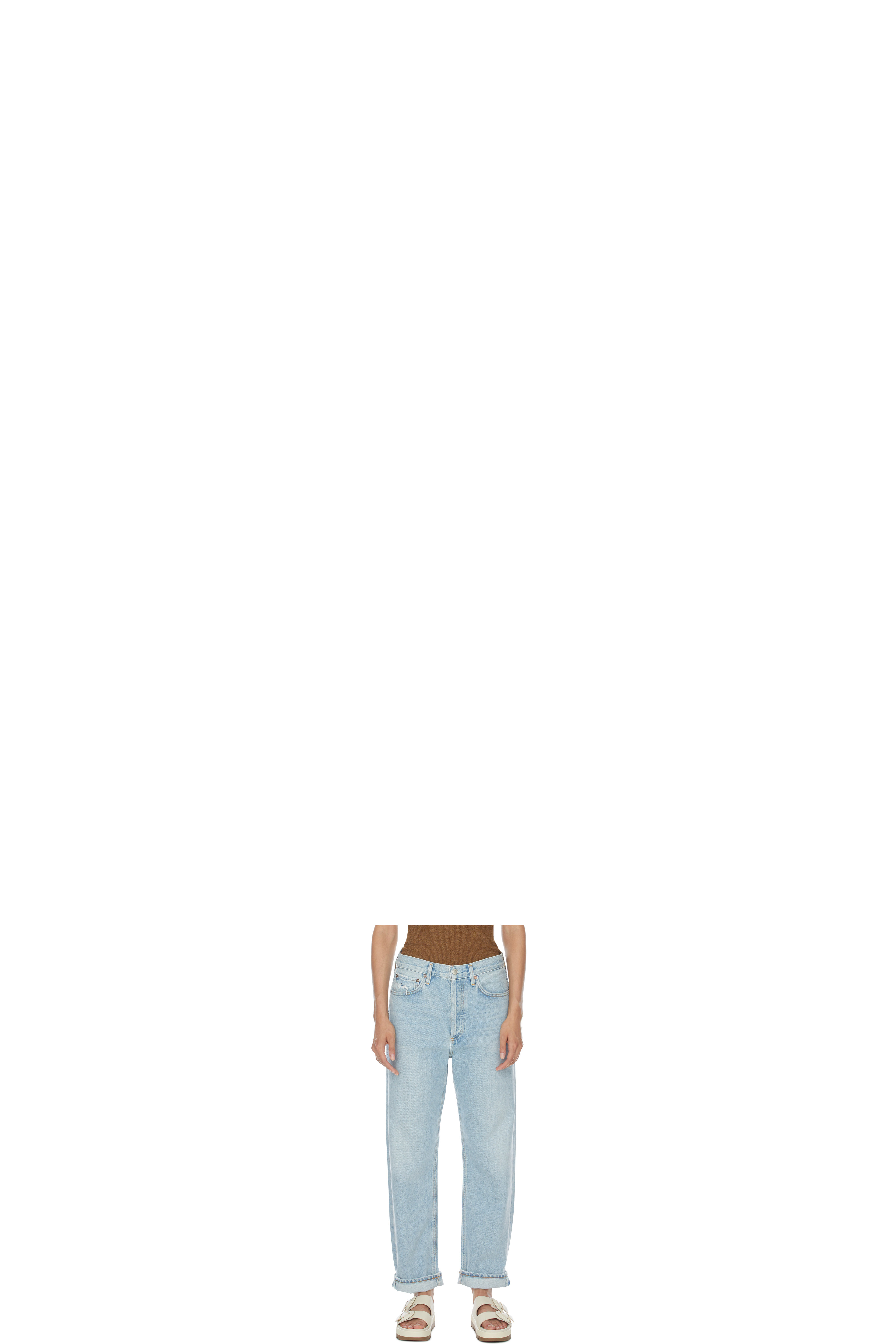 Jean Coupe Ample 90's Bleu