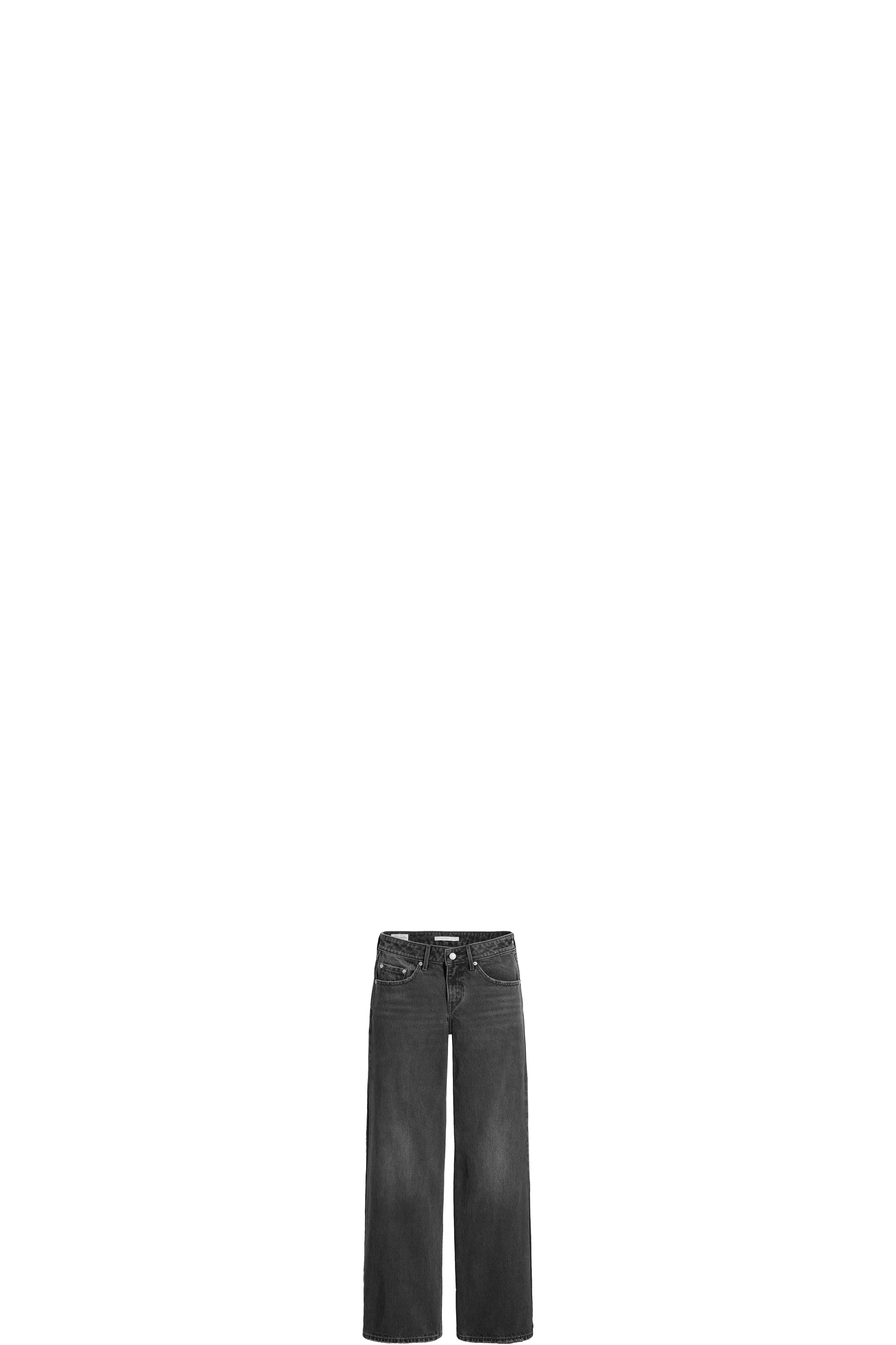 Black Low Loose Jeans