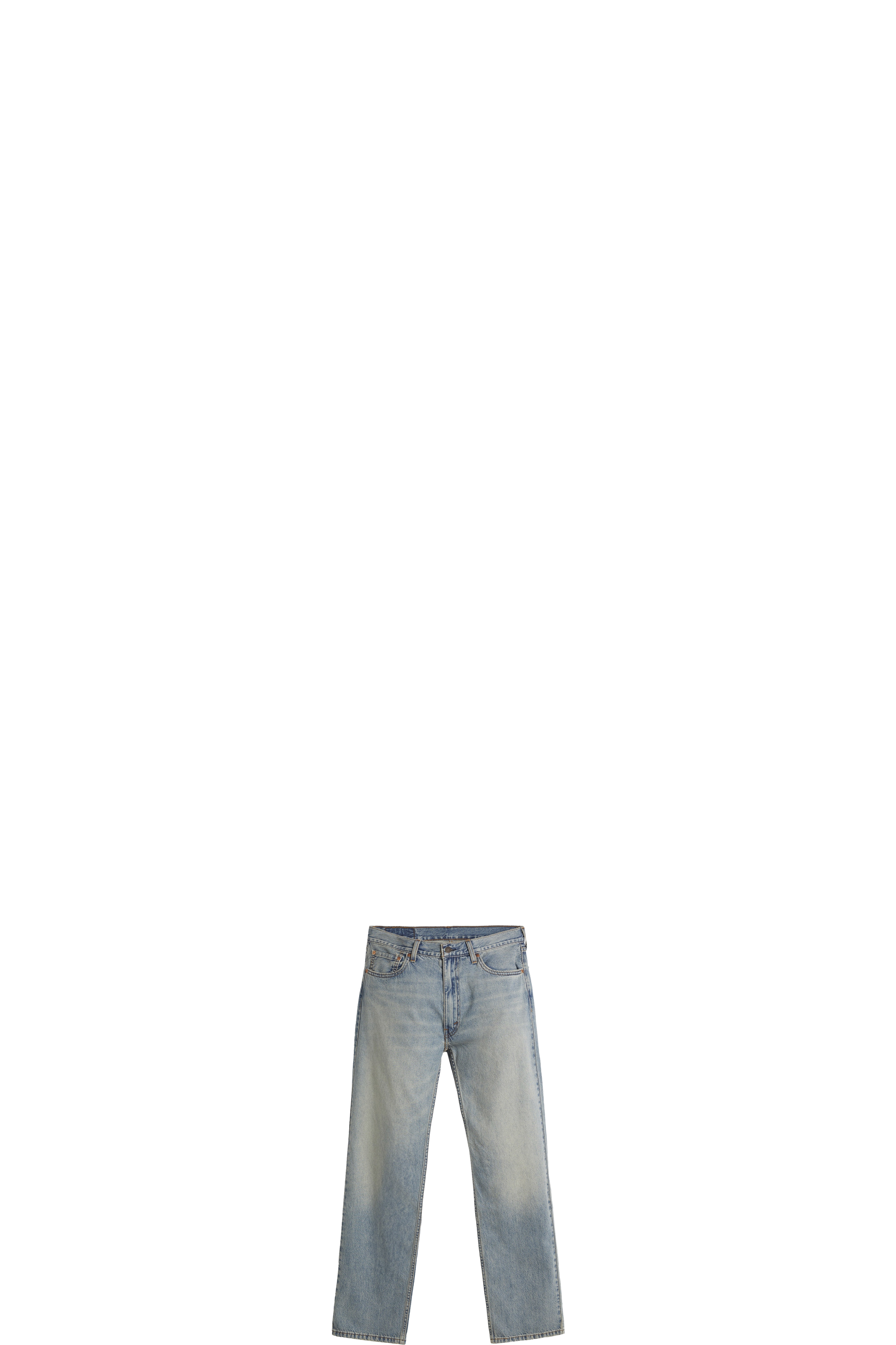 555 Jean droit décontracté Bleu
