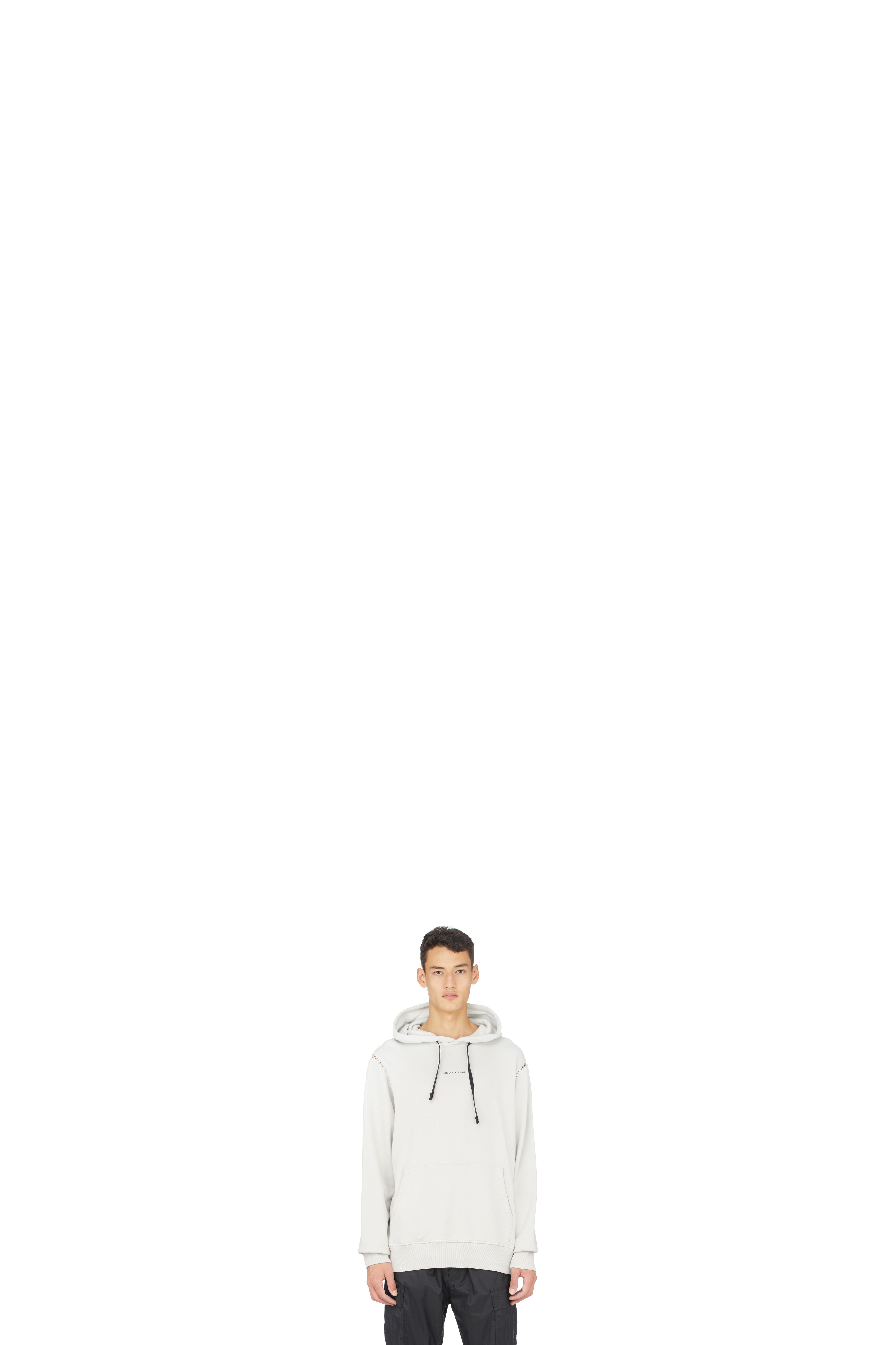 Neutrals Insert Logo Print Hoodie