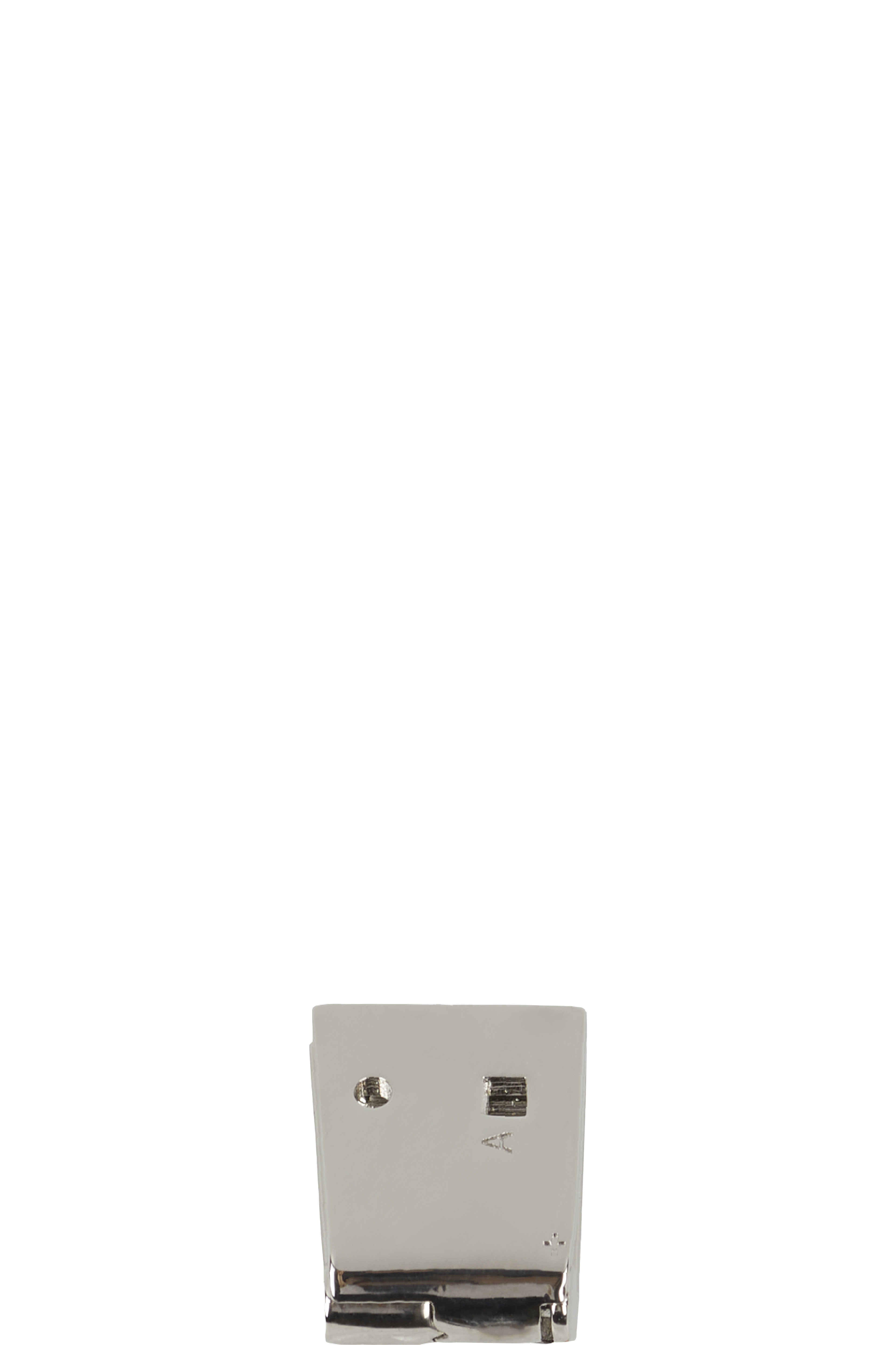 Silver Small Lightercap Earring