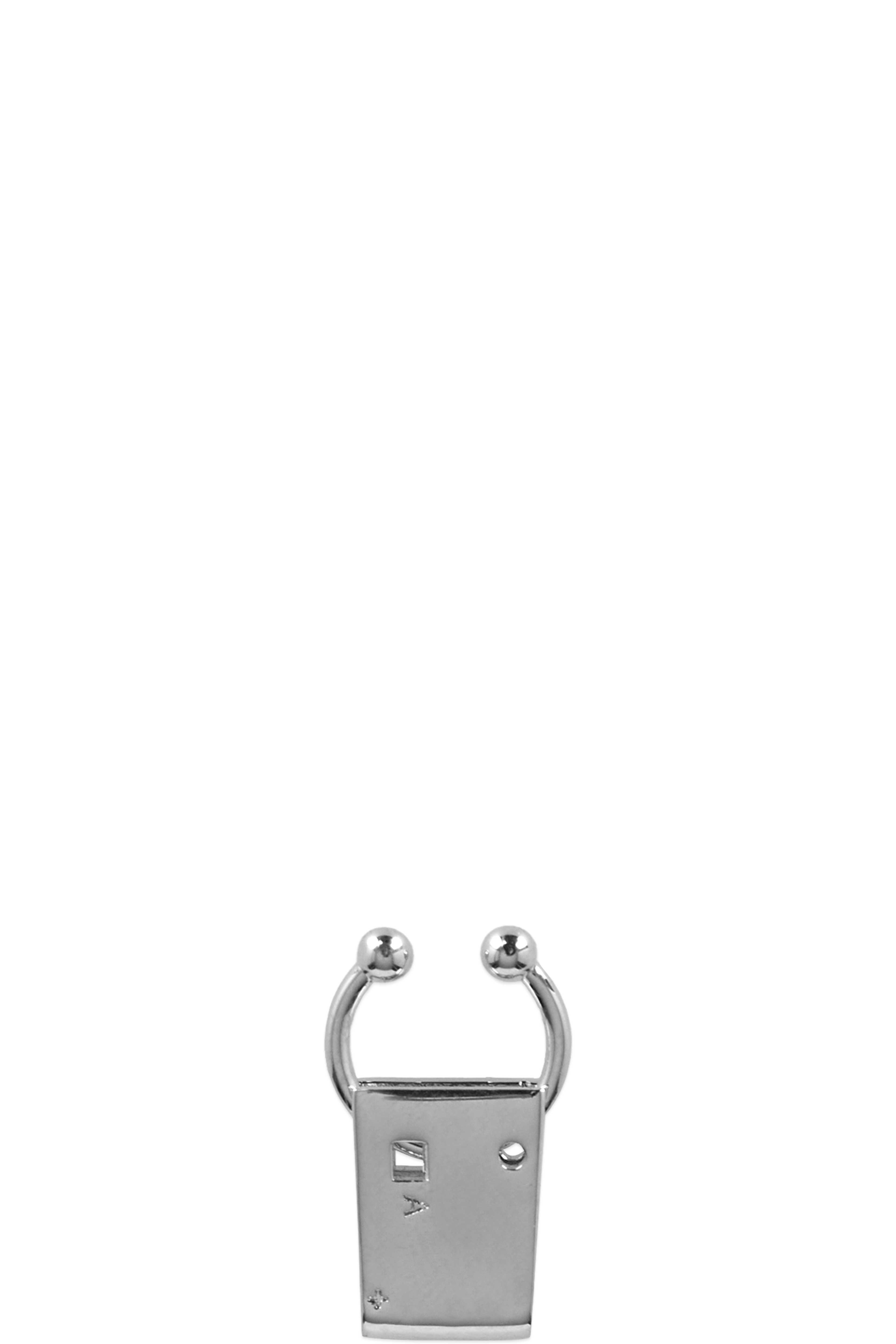 Silver Lightercap Septum Ring