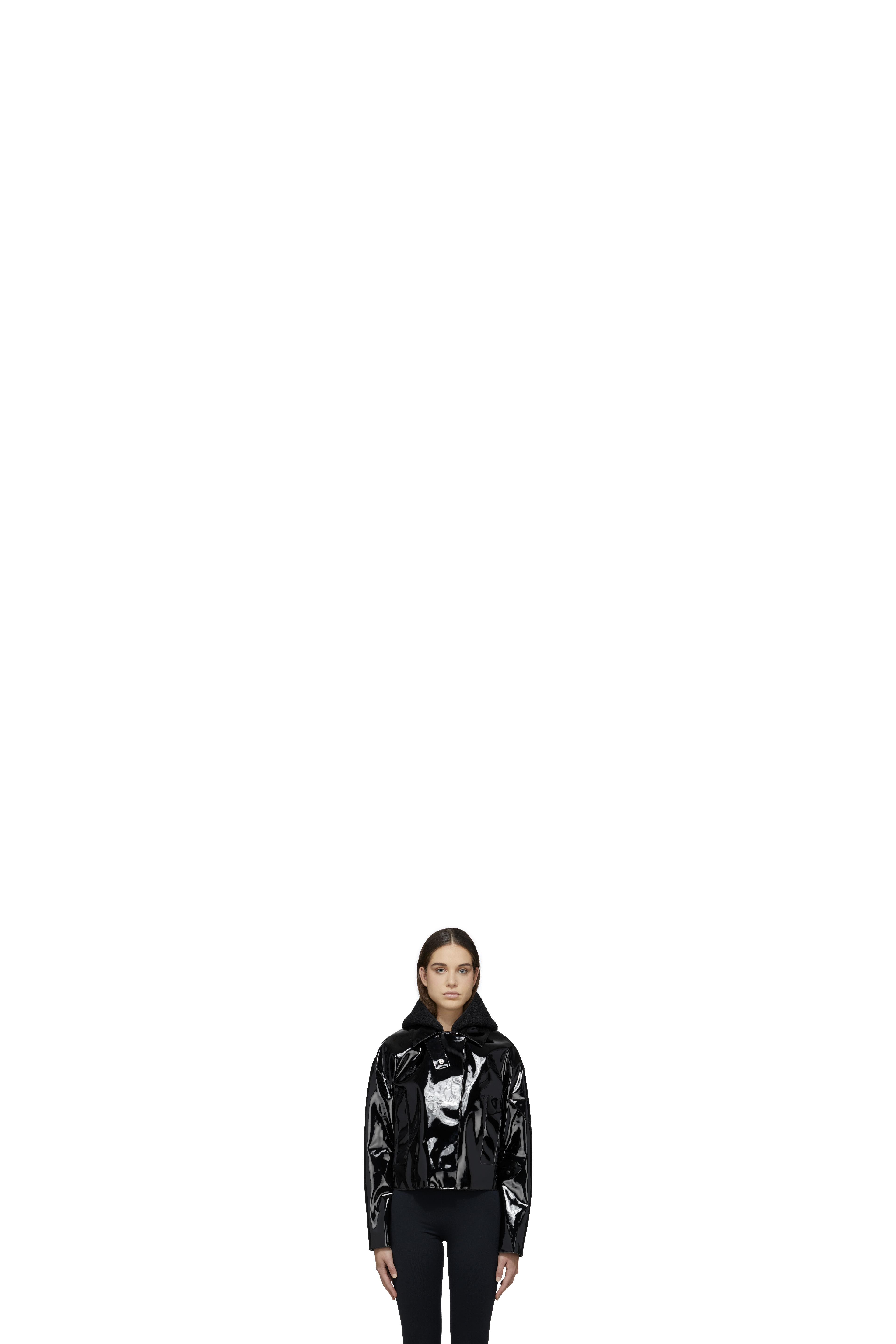 Black PVC Jacket