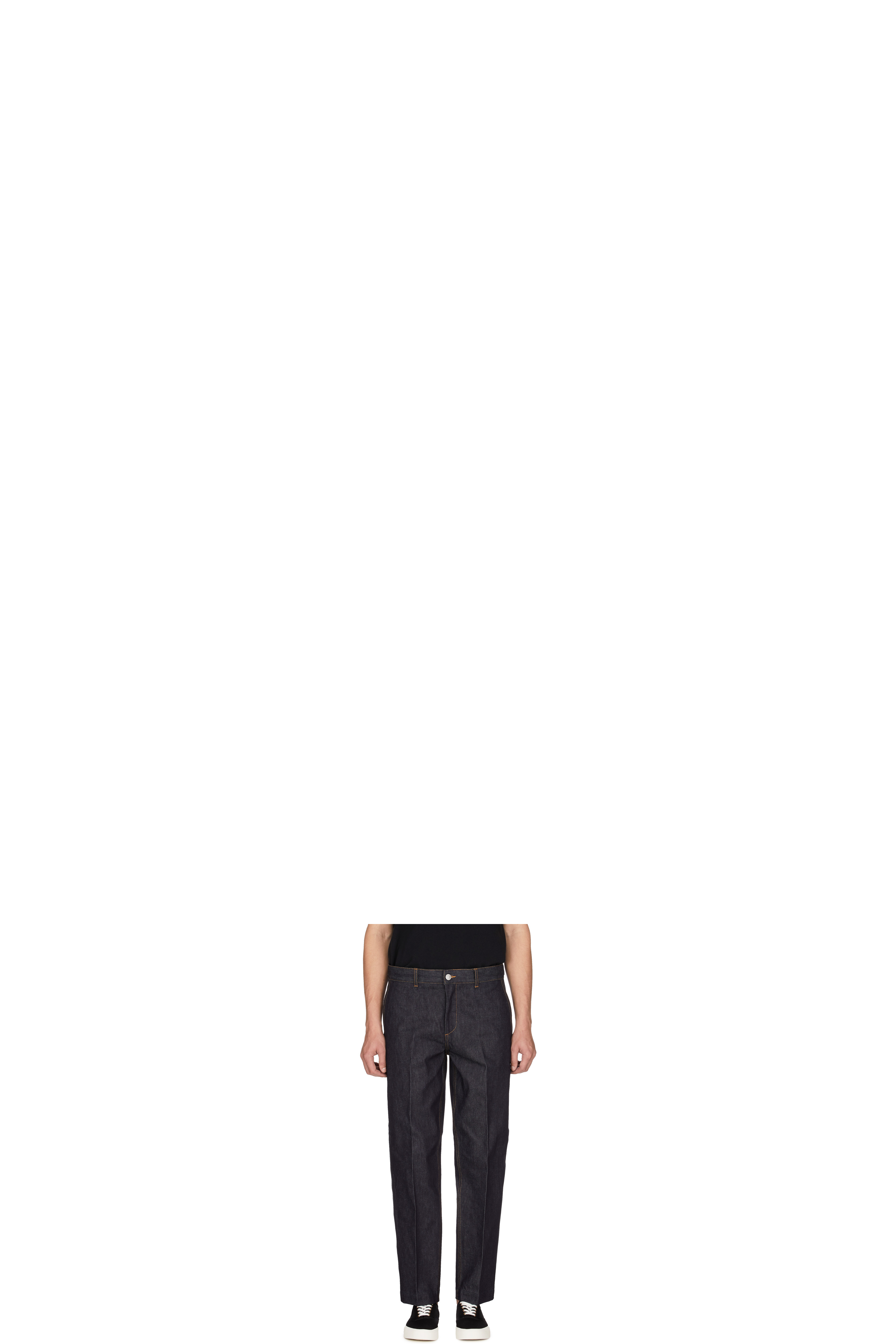 Blue Cropped Pant
