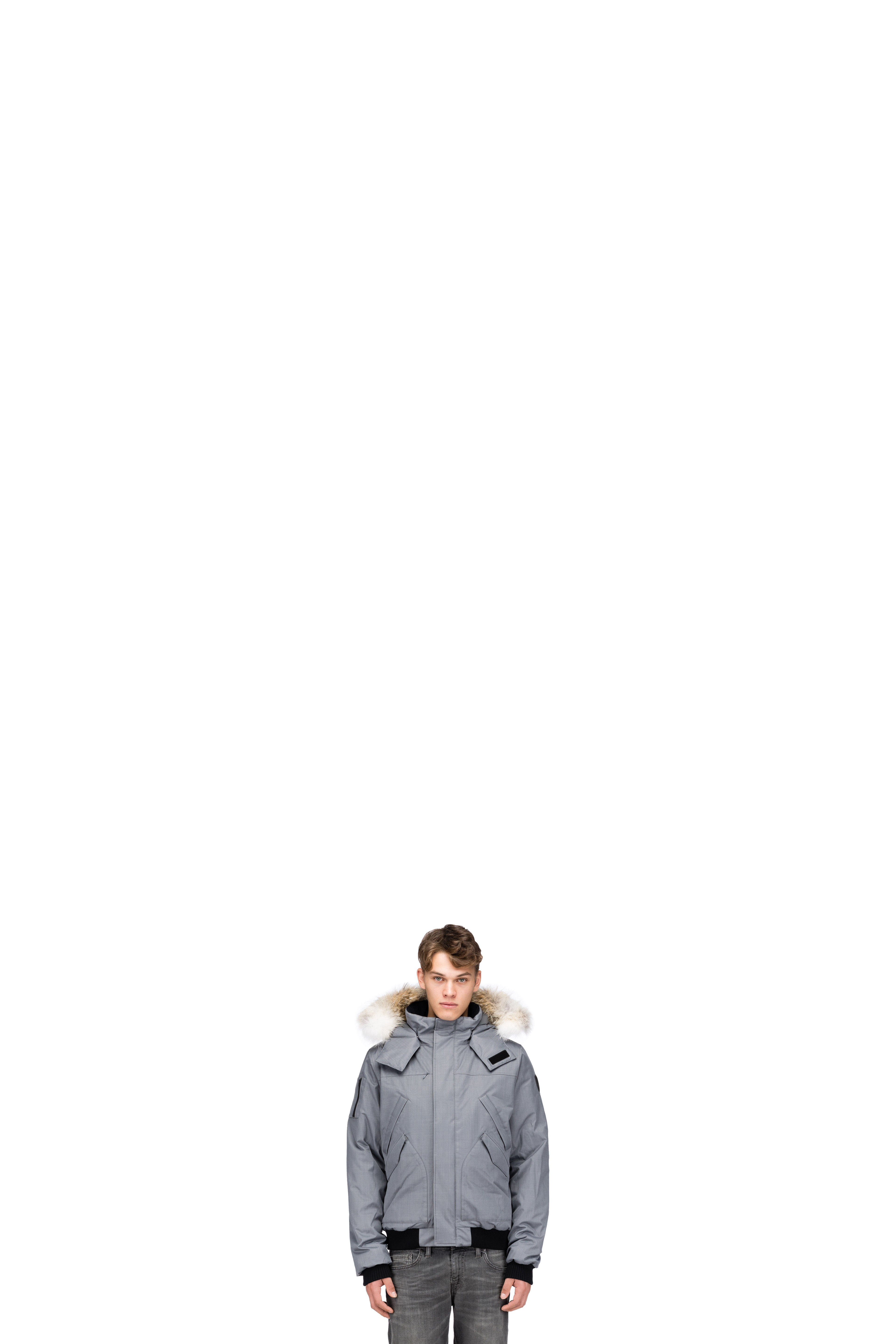 Grey Dylan Bomber