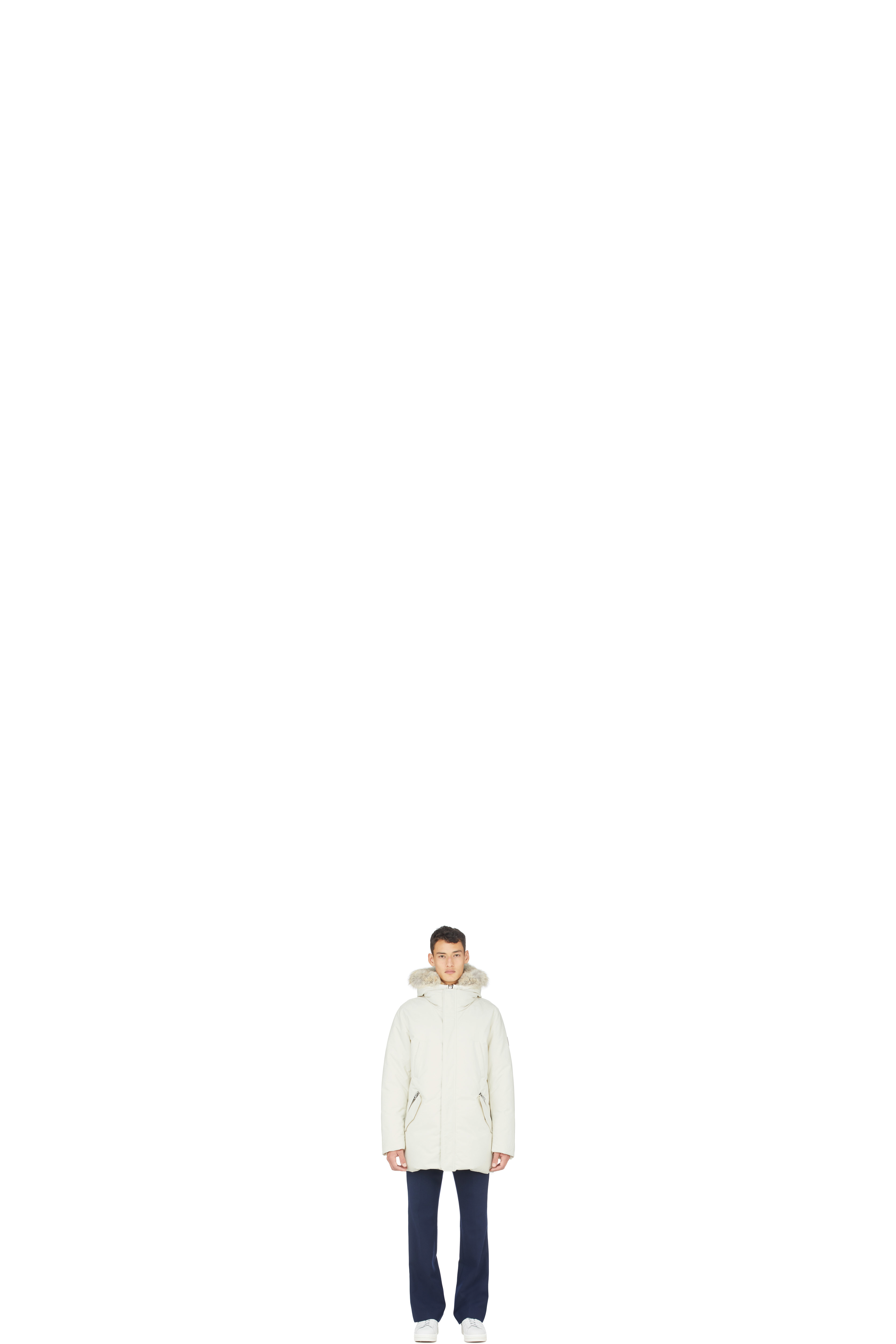 White Edward-C Parka