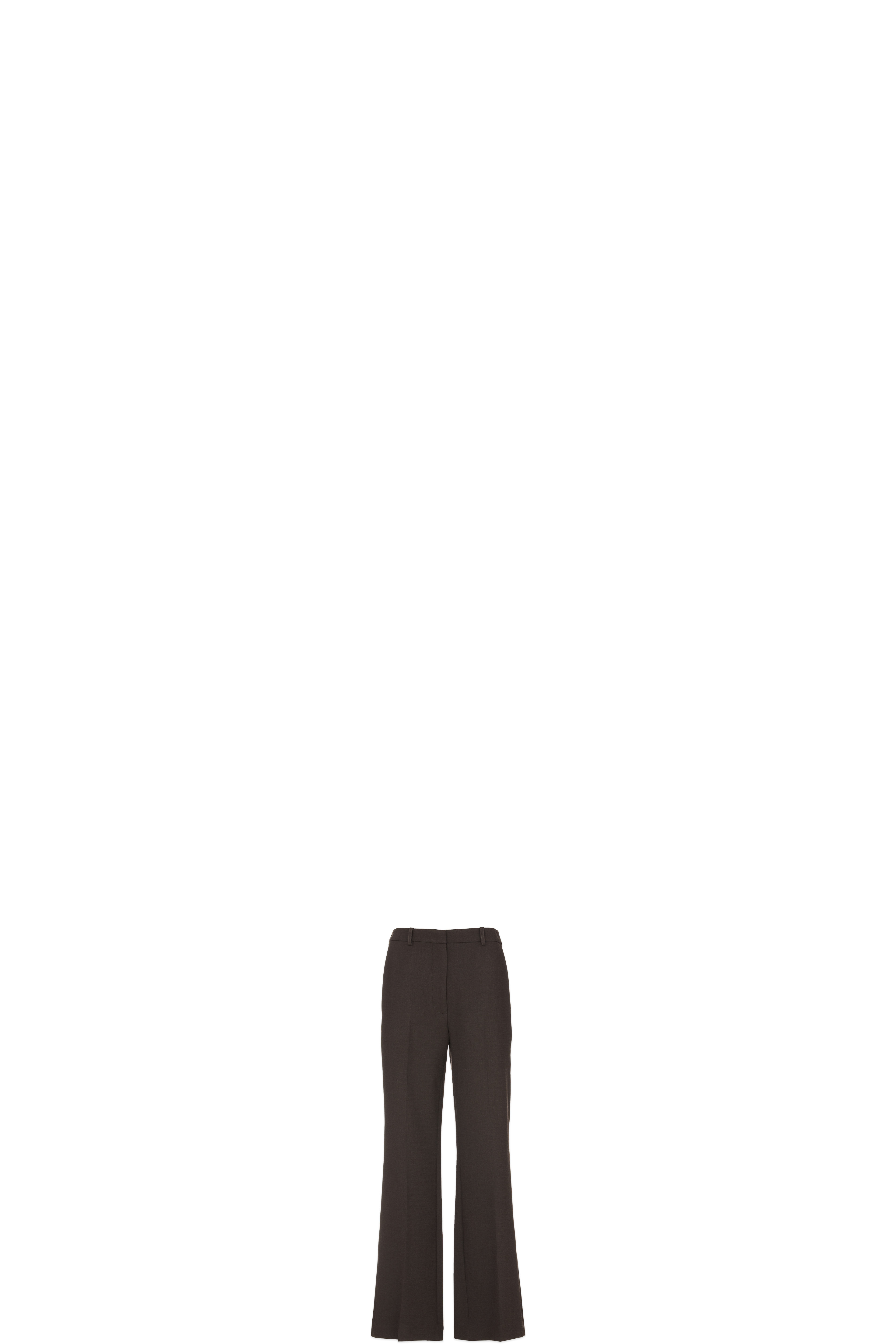 Brown Flared Pants