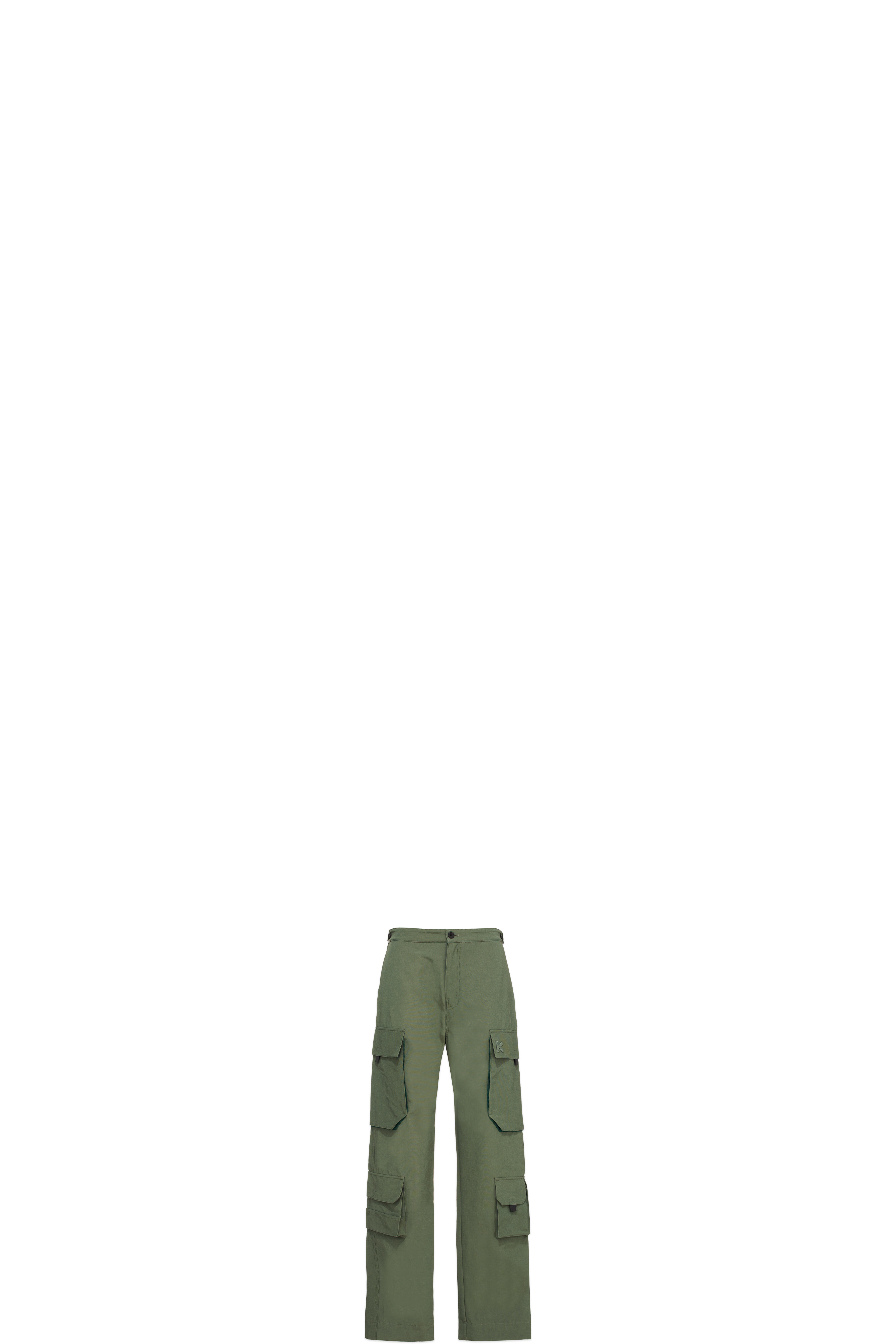 Pantalon cargo Vert