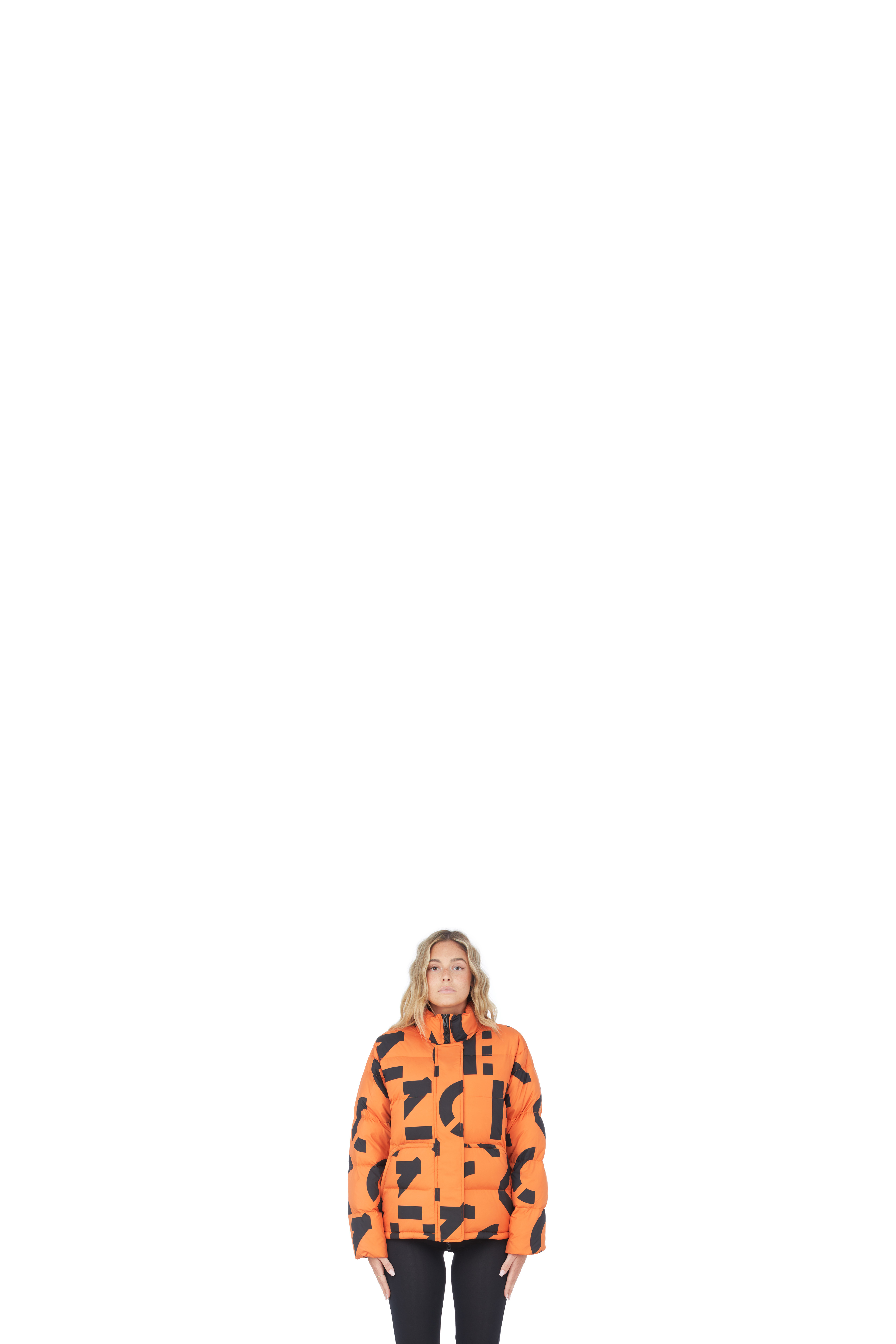 Orange Kenzo Sport Monogram Jacket