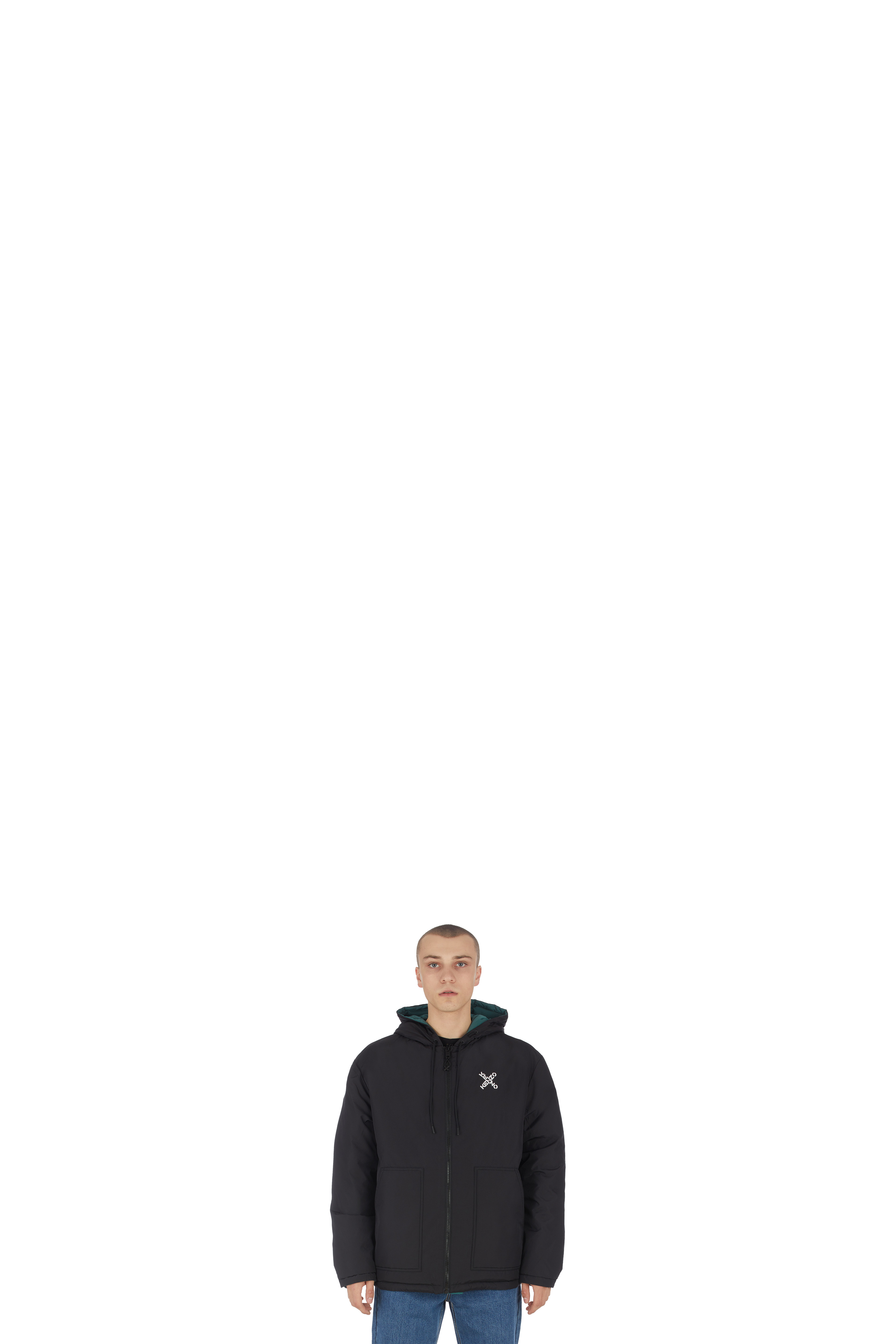 Manteau Réversible Kenzo Sport Noir