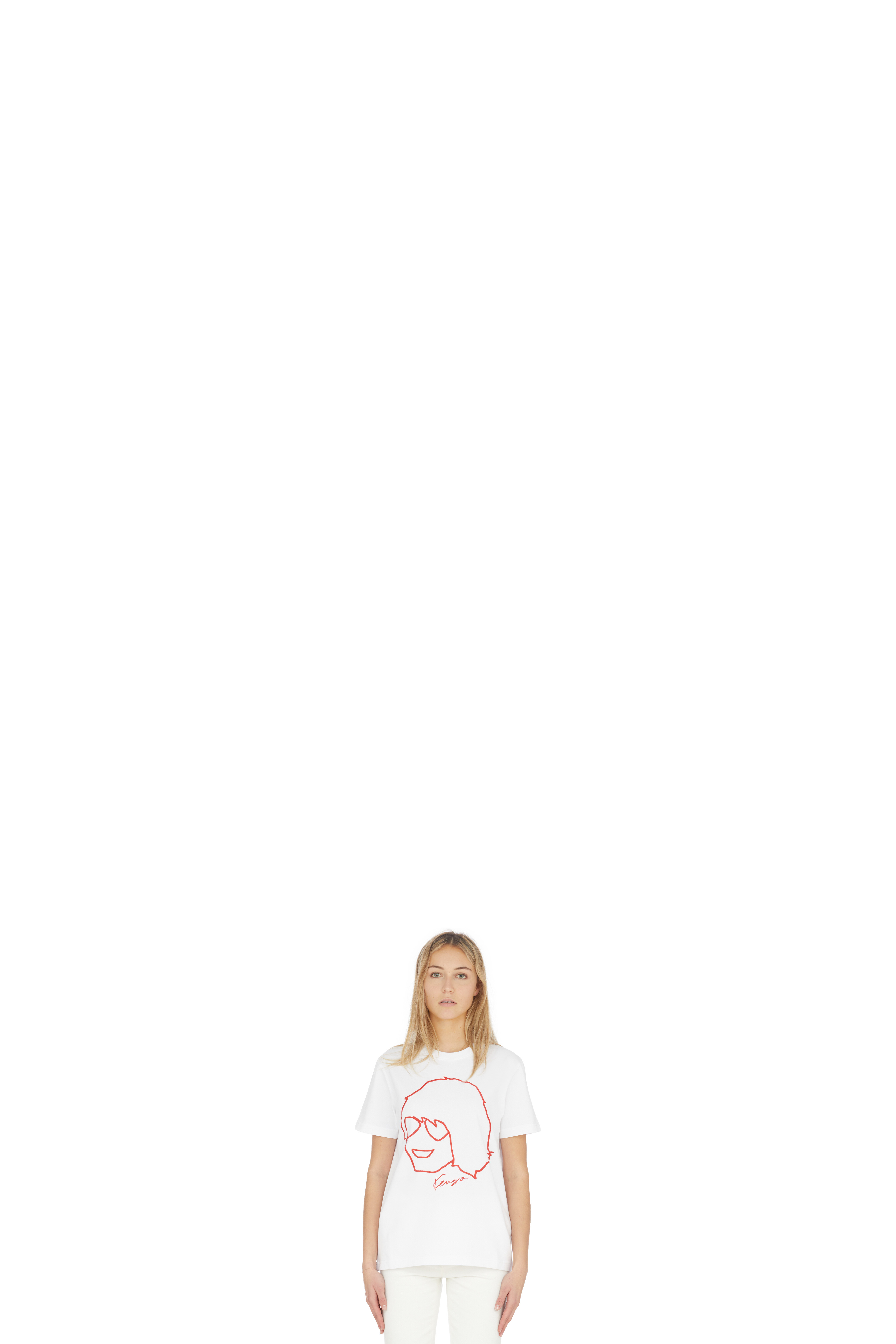 White 'Kenzo Tribute' T-Shirt