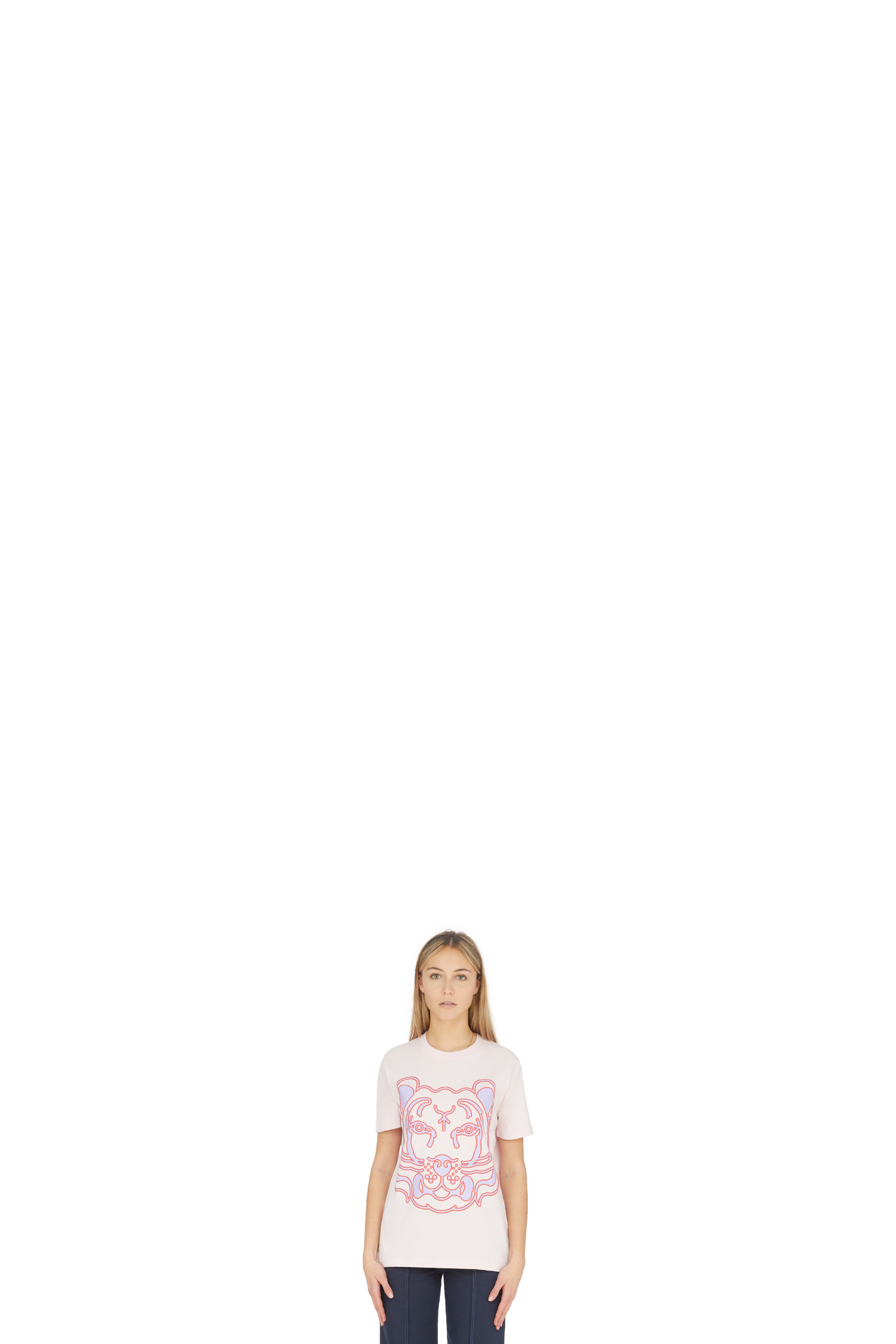 Pink K-Tiger Two-Tone T-Shirt