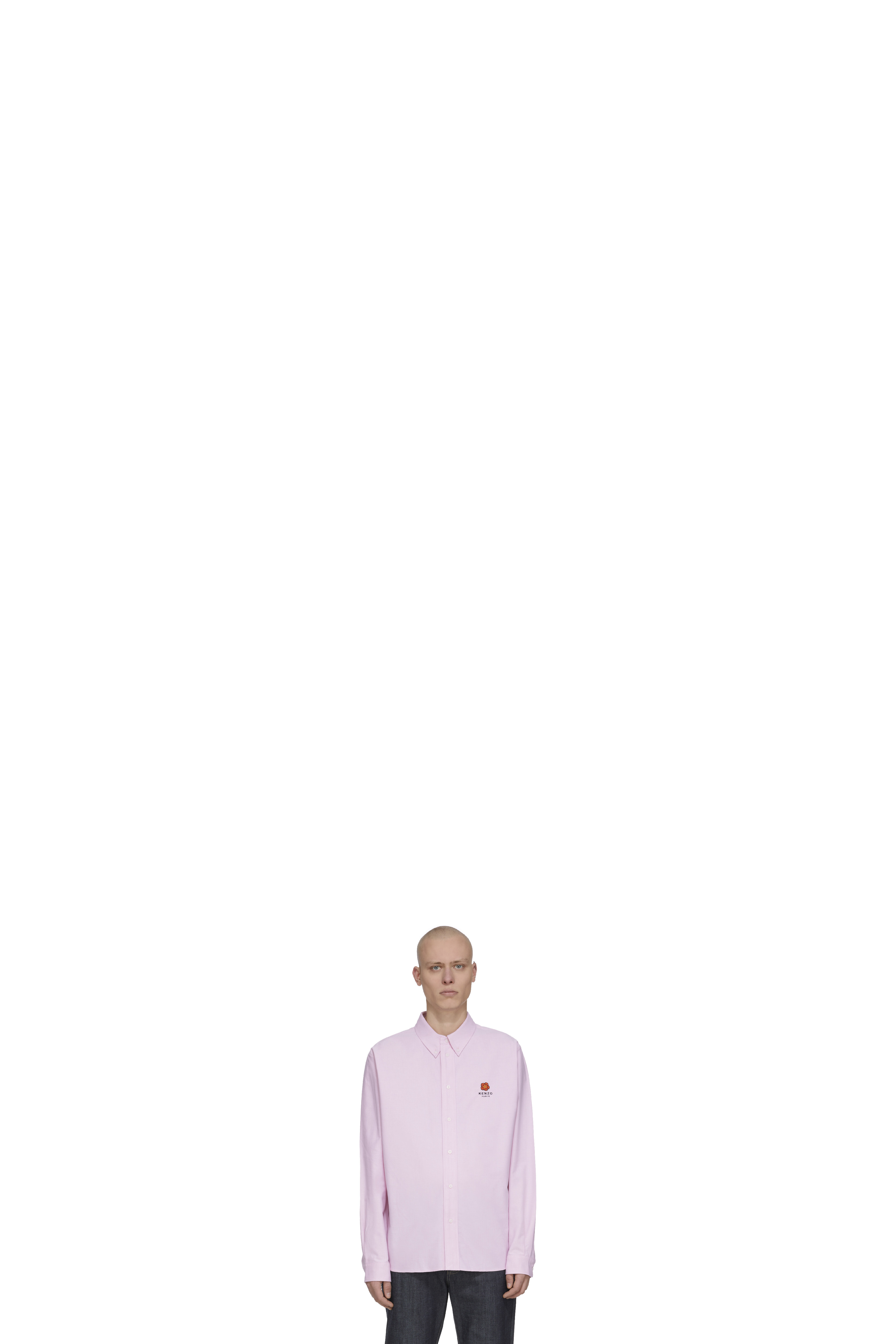 Pink 'Boke Flower' Crest Casual Shirt