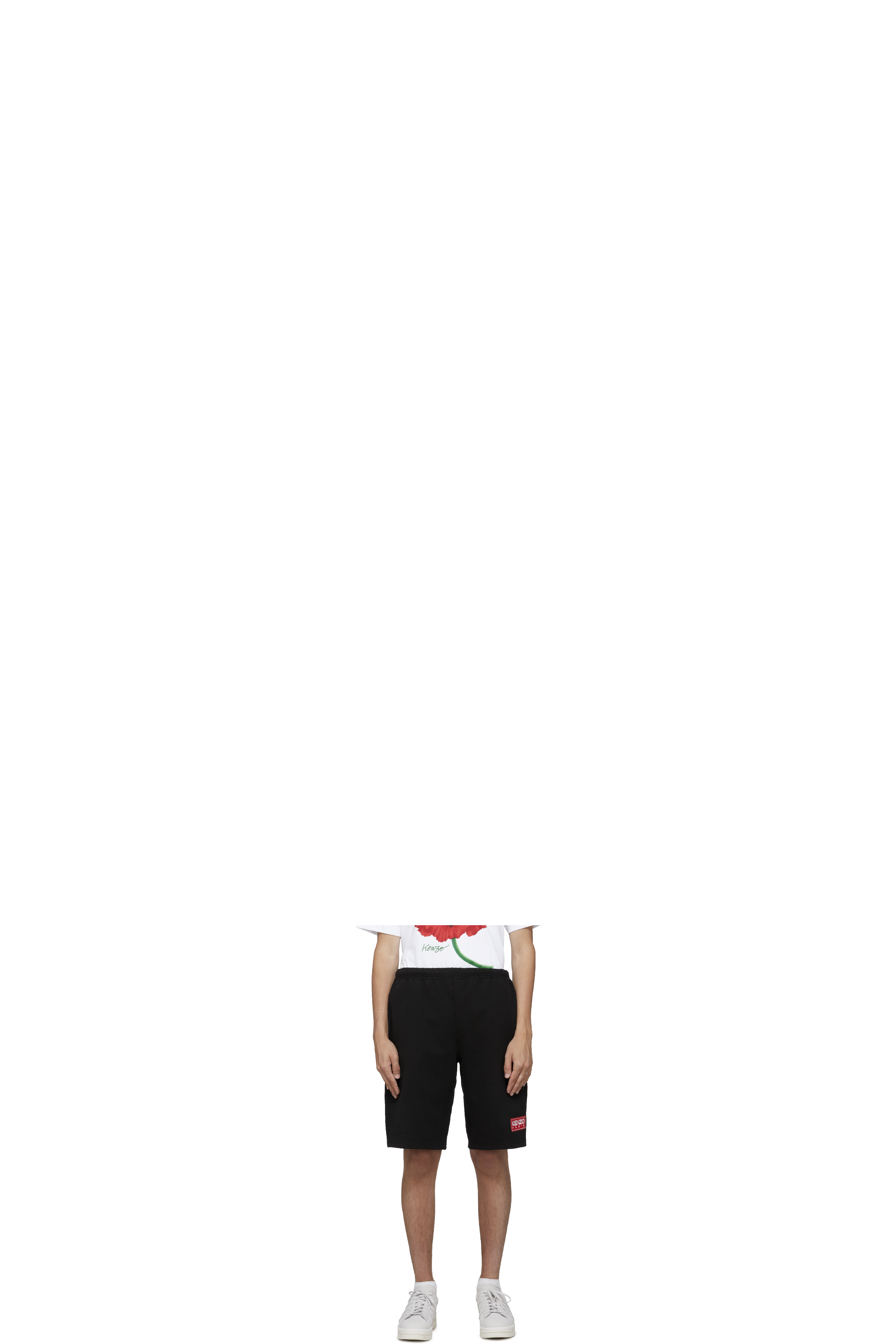 Black Logo Shorts