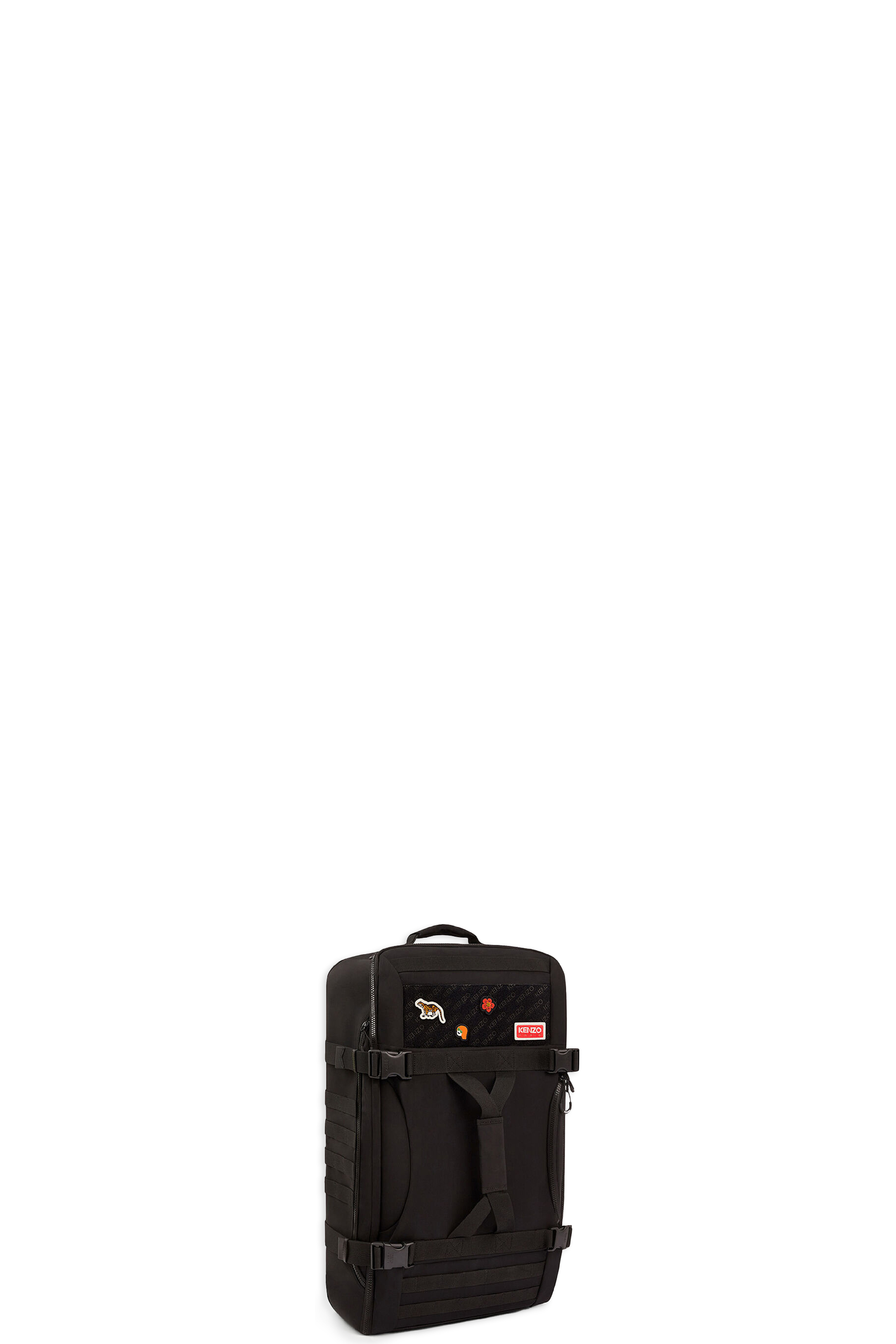 Black Jungle Large Backpack