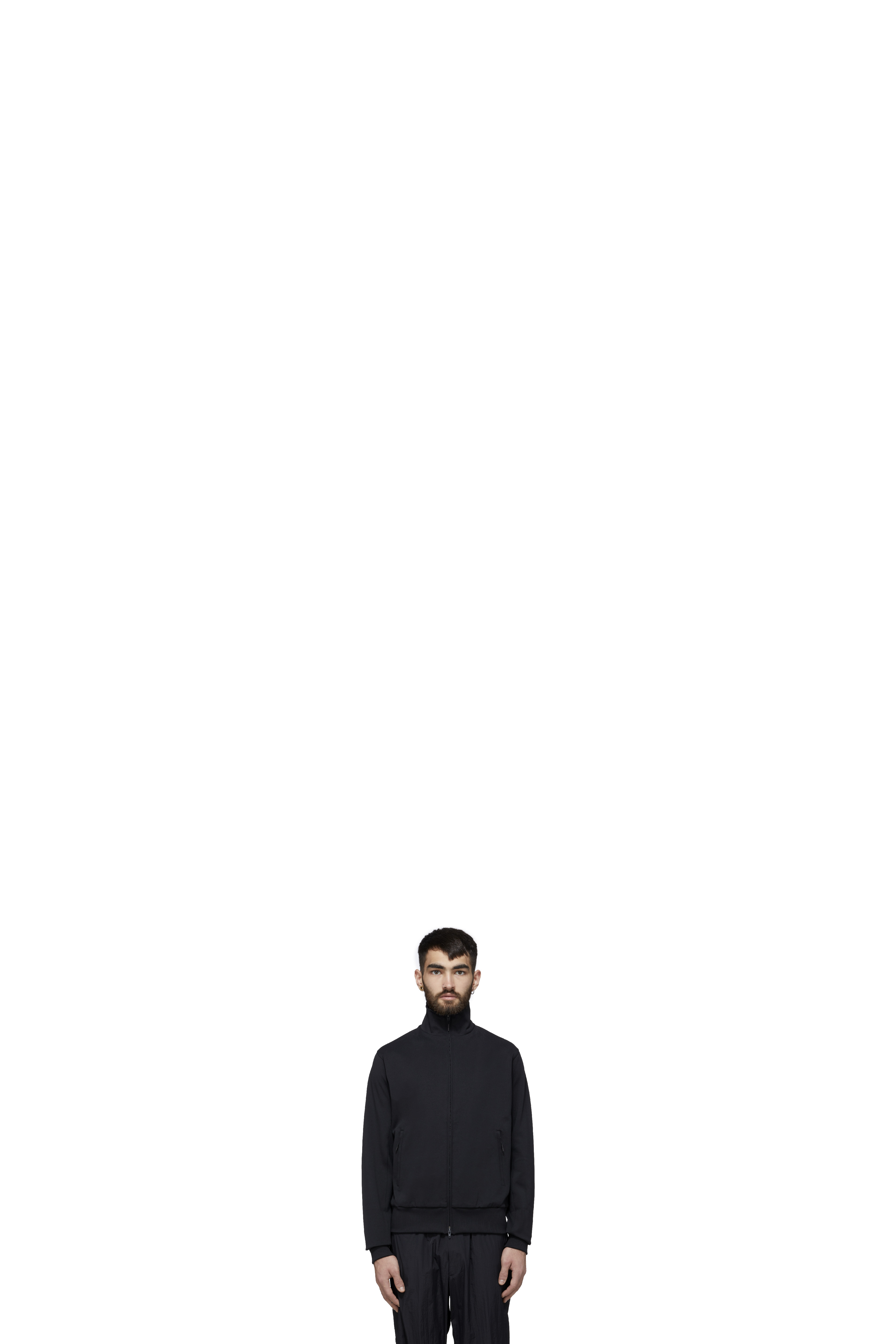 Veste de Survêtement Logo Classique Noir