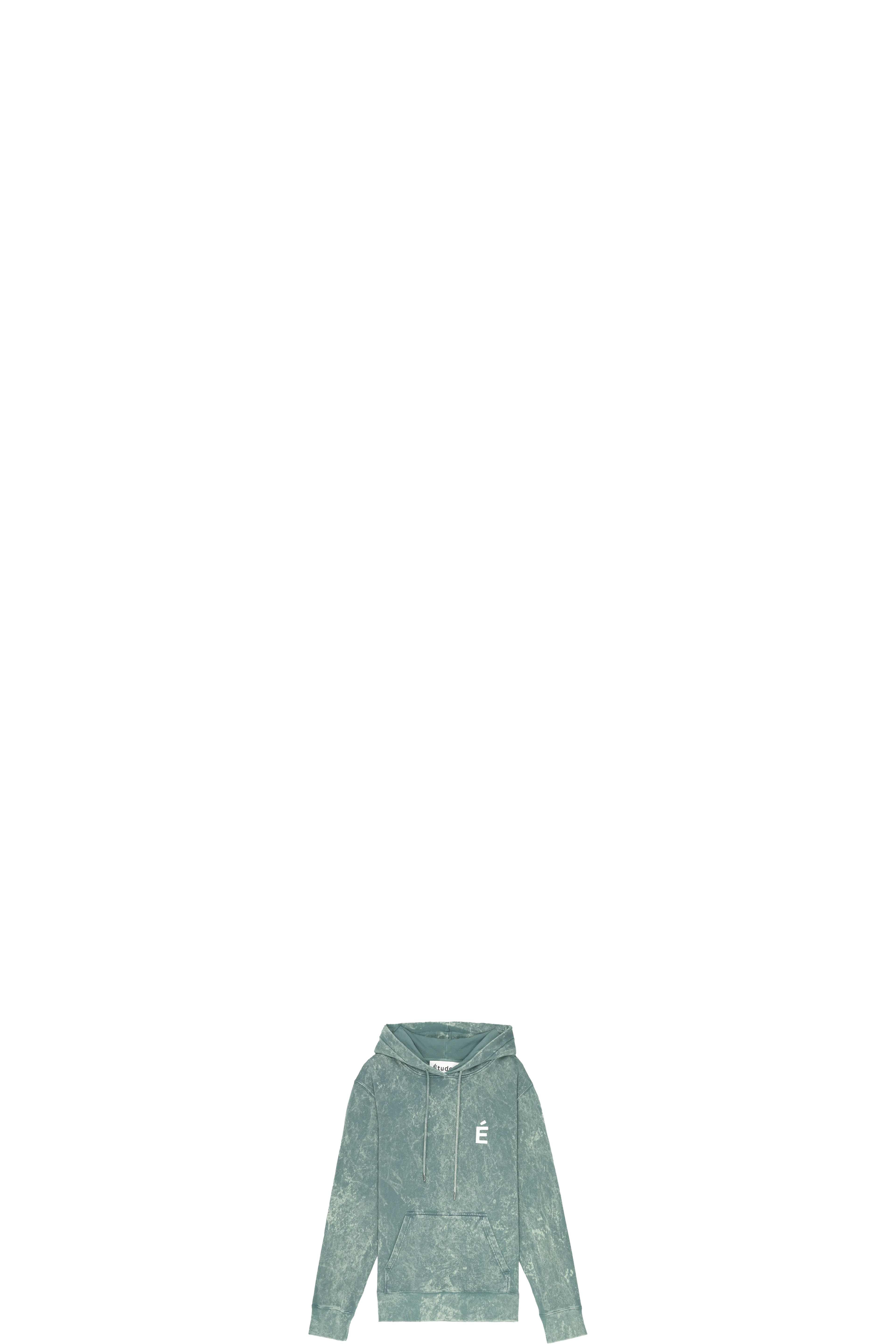 Petit sweat à capuche Patch Bleu