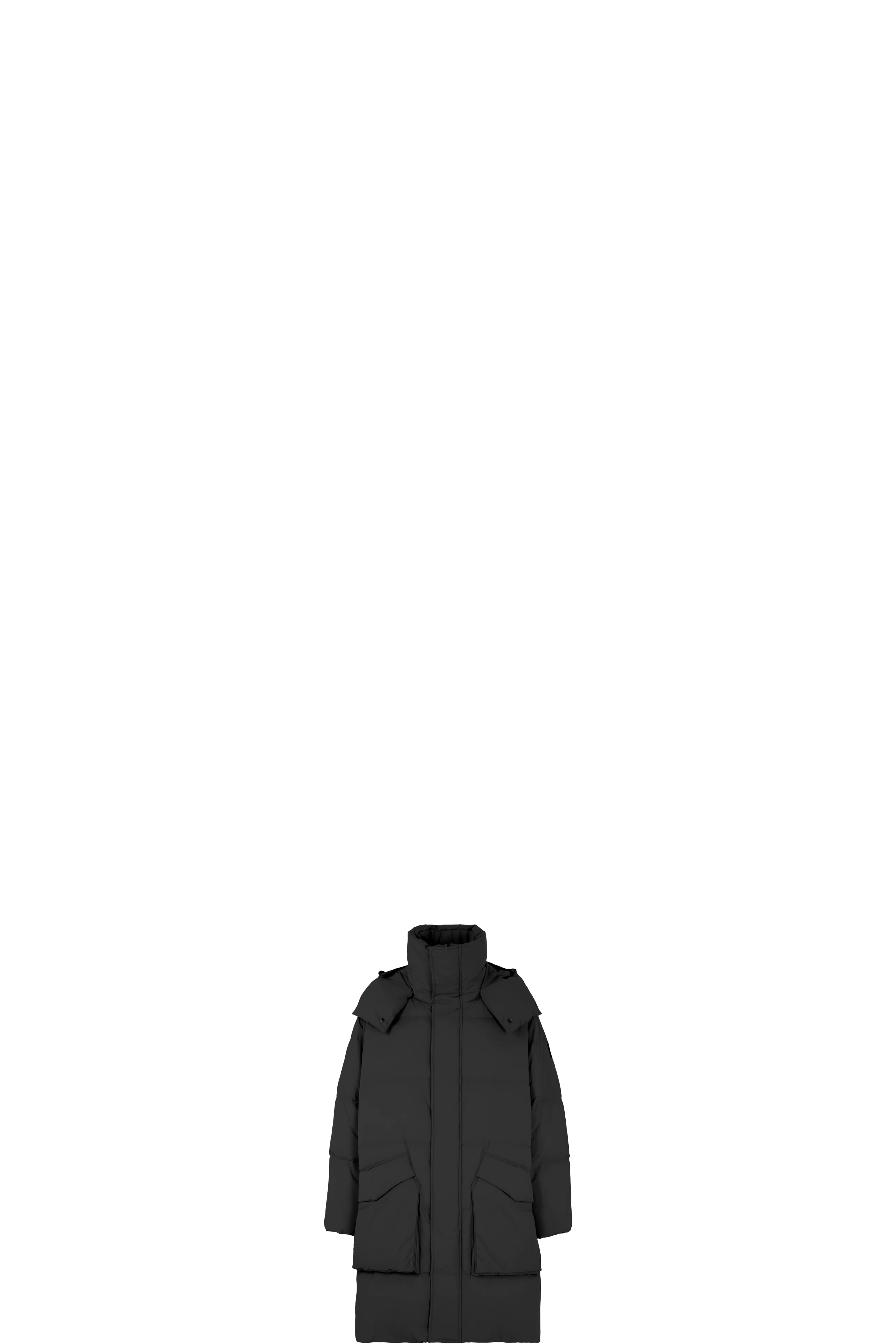 Black Ile Nylon Jacket