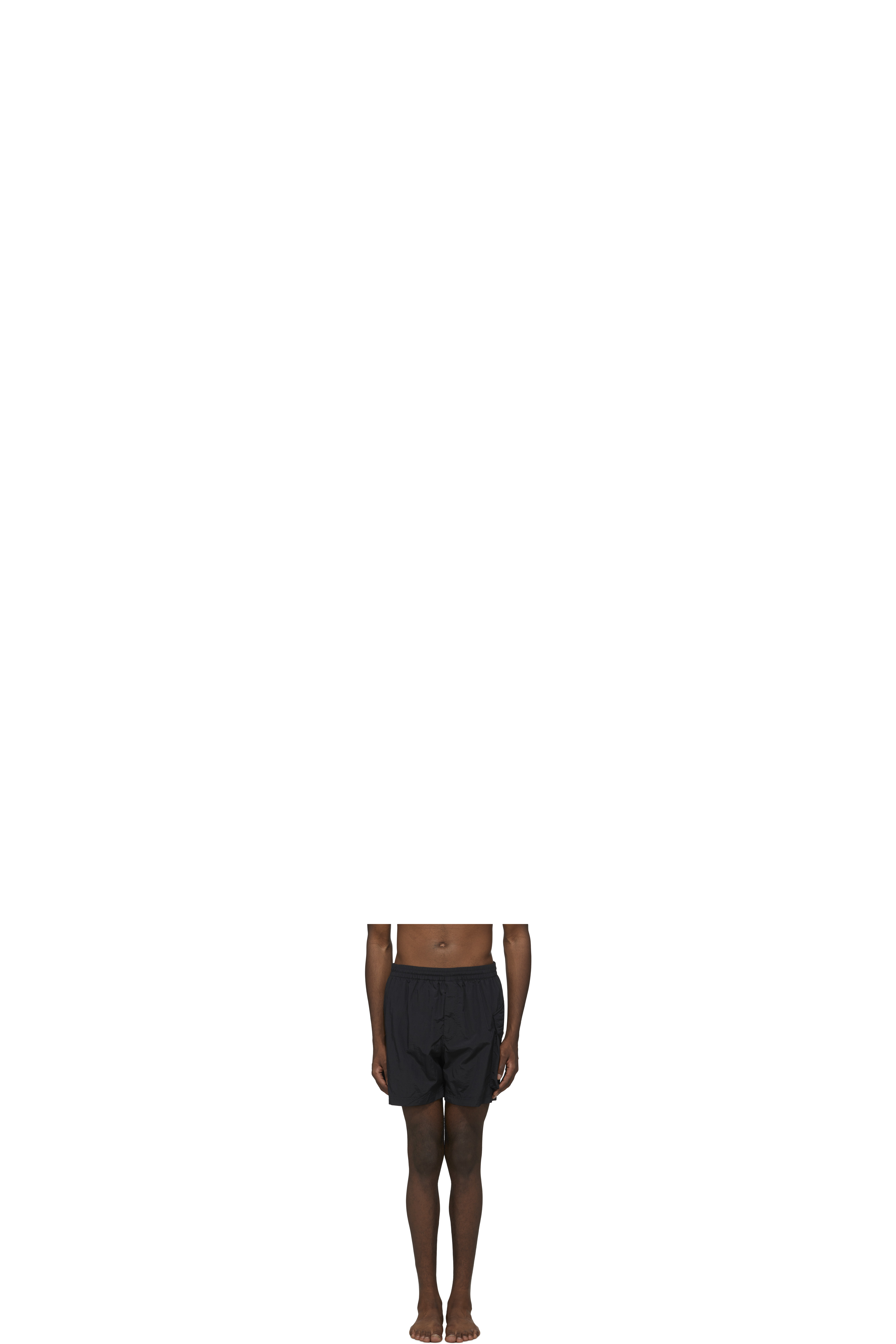 Black Classic Utility Swim Short