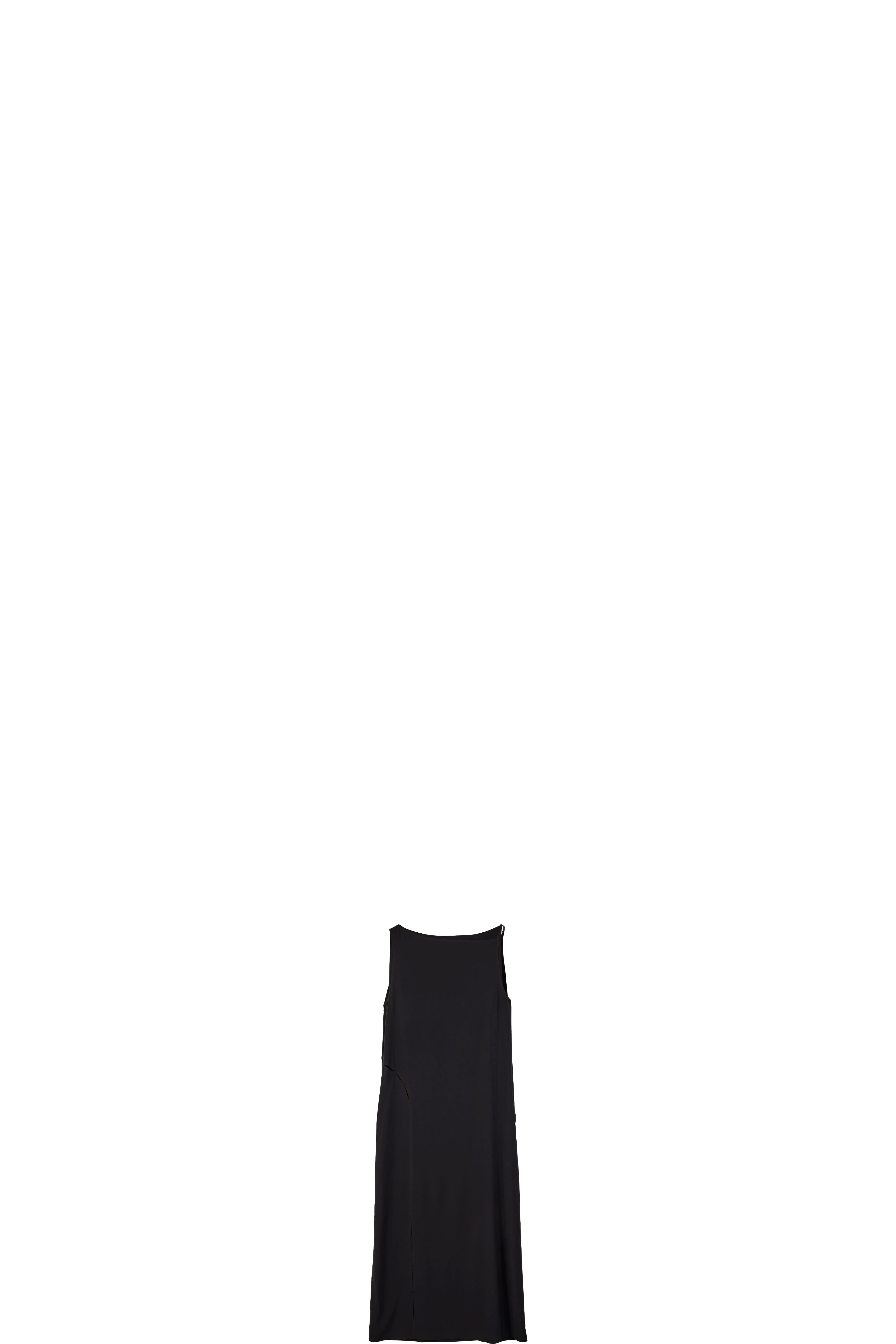 Black Slit Dress