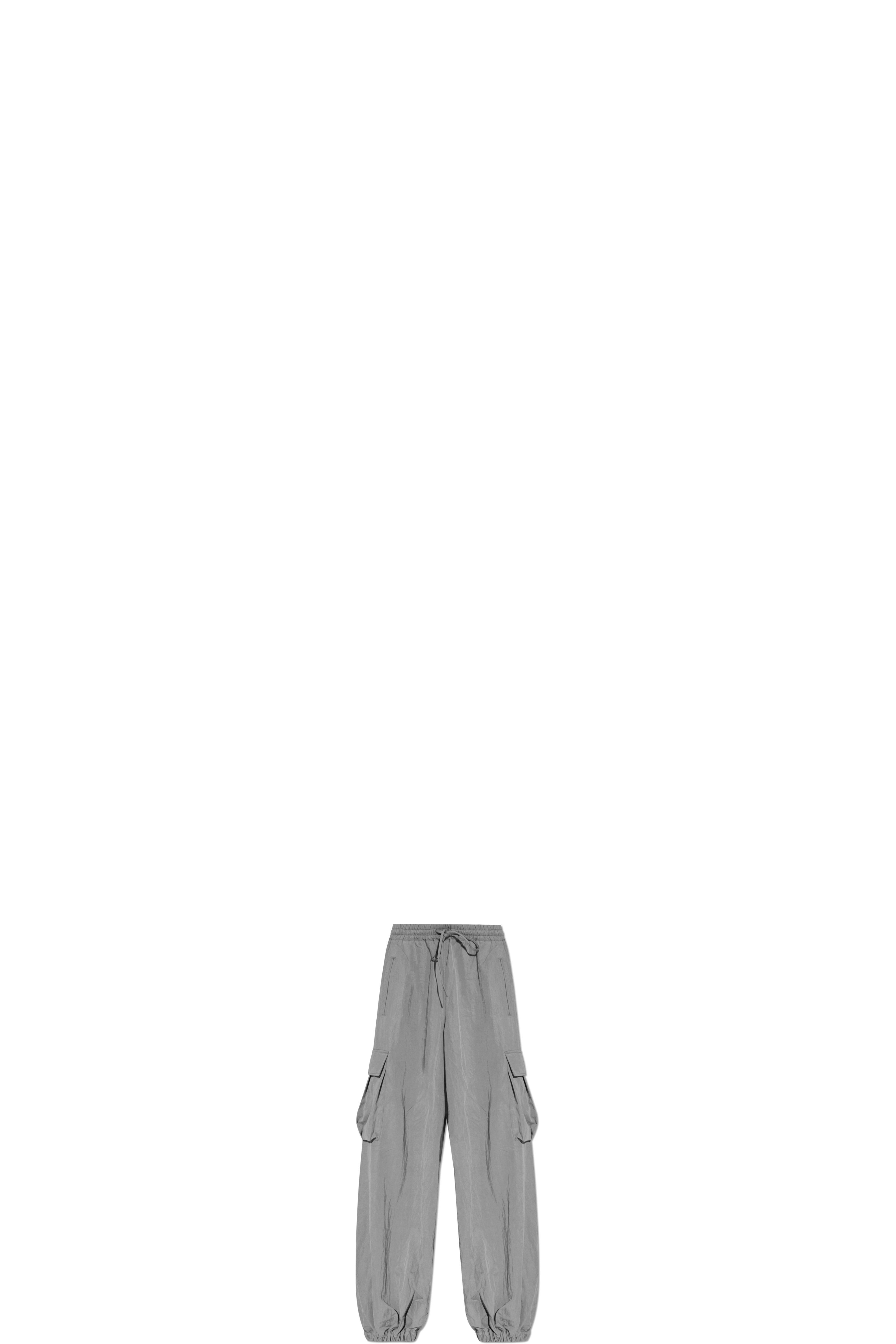 Pantalon en sergé lavé Gris