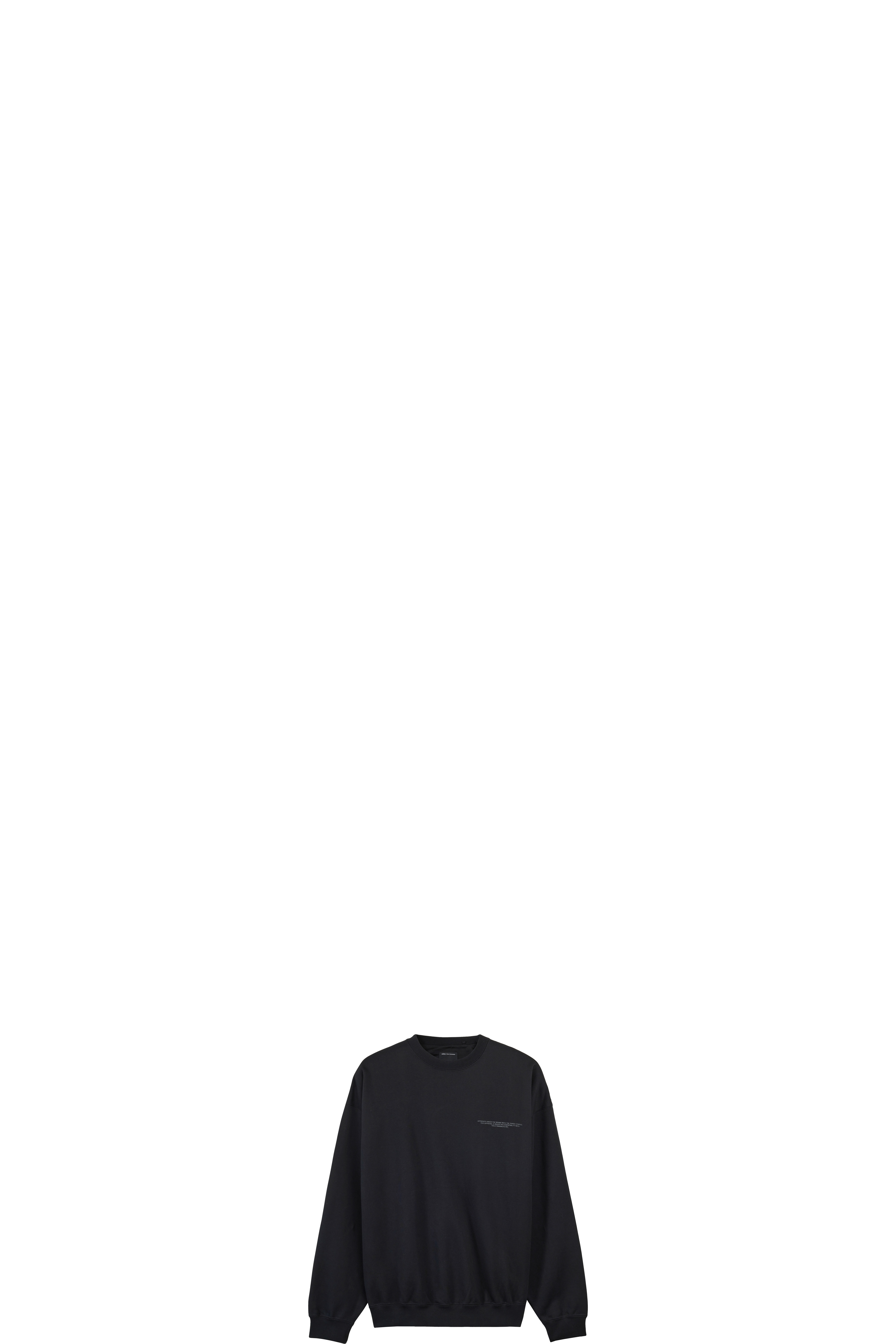Logo Crew Sweater Noir