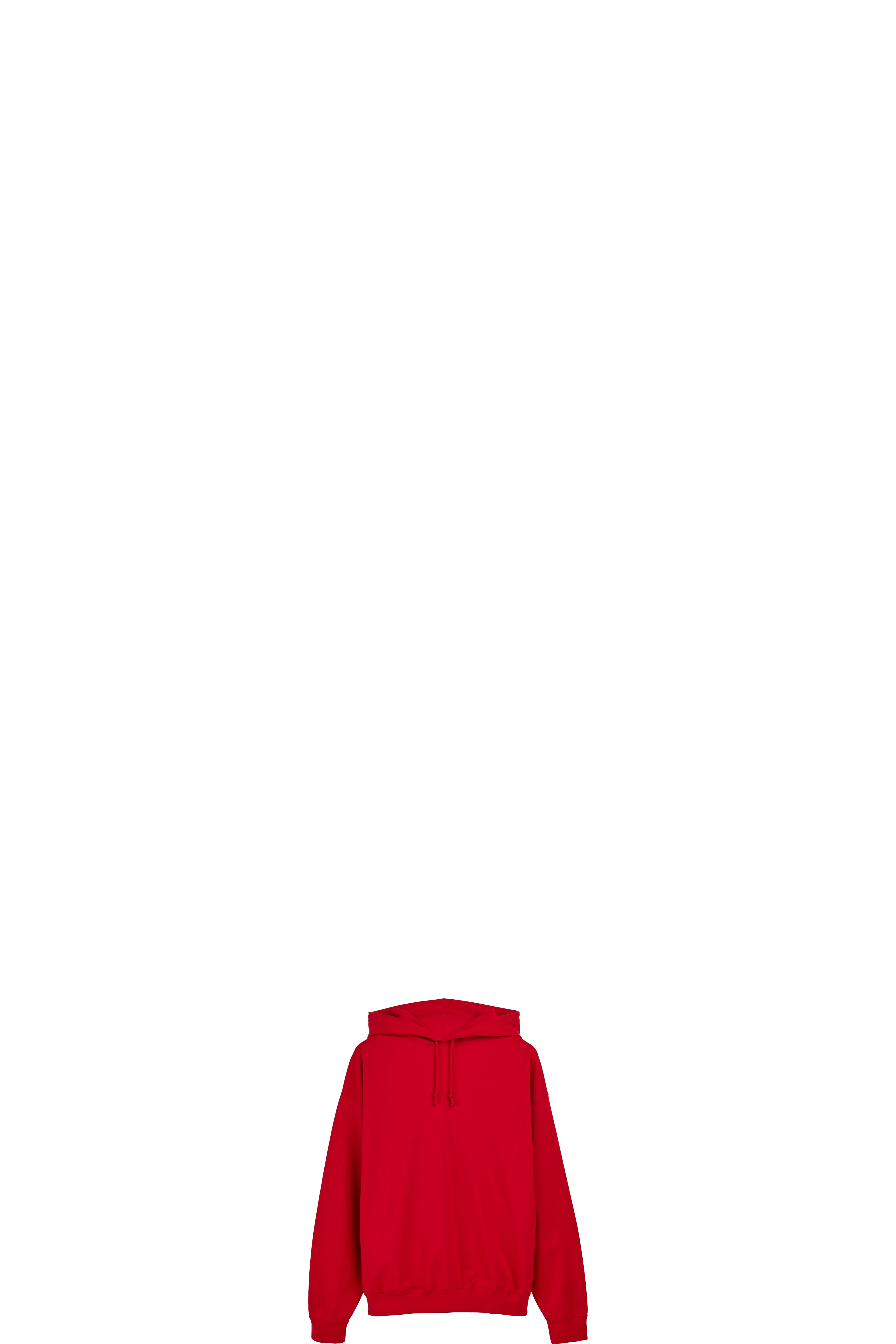 Sweat à capuche graphique Rouge