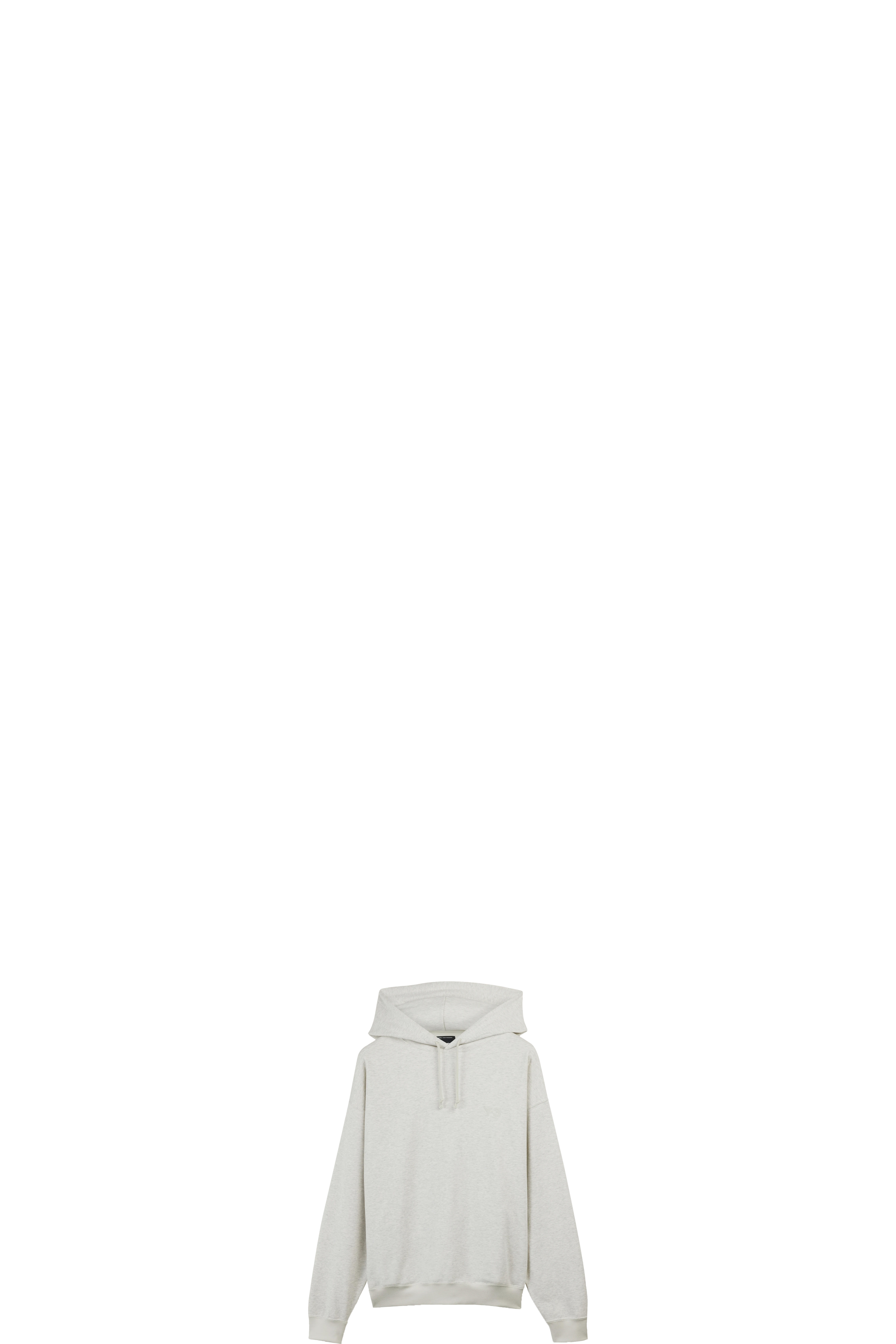 Sweat à capuche en éponge Gris