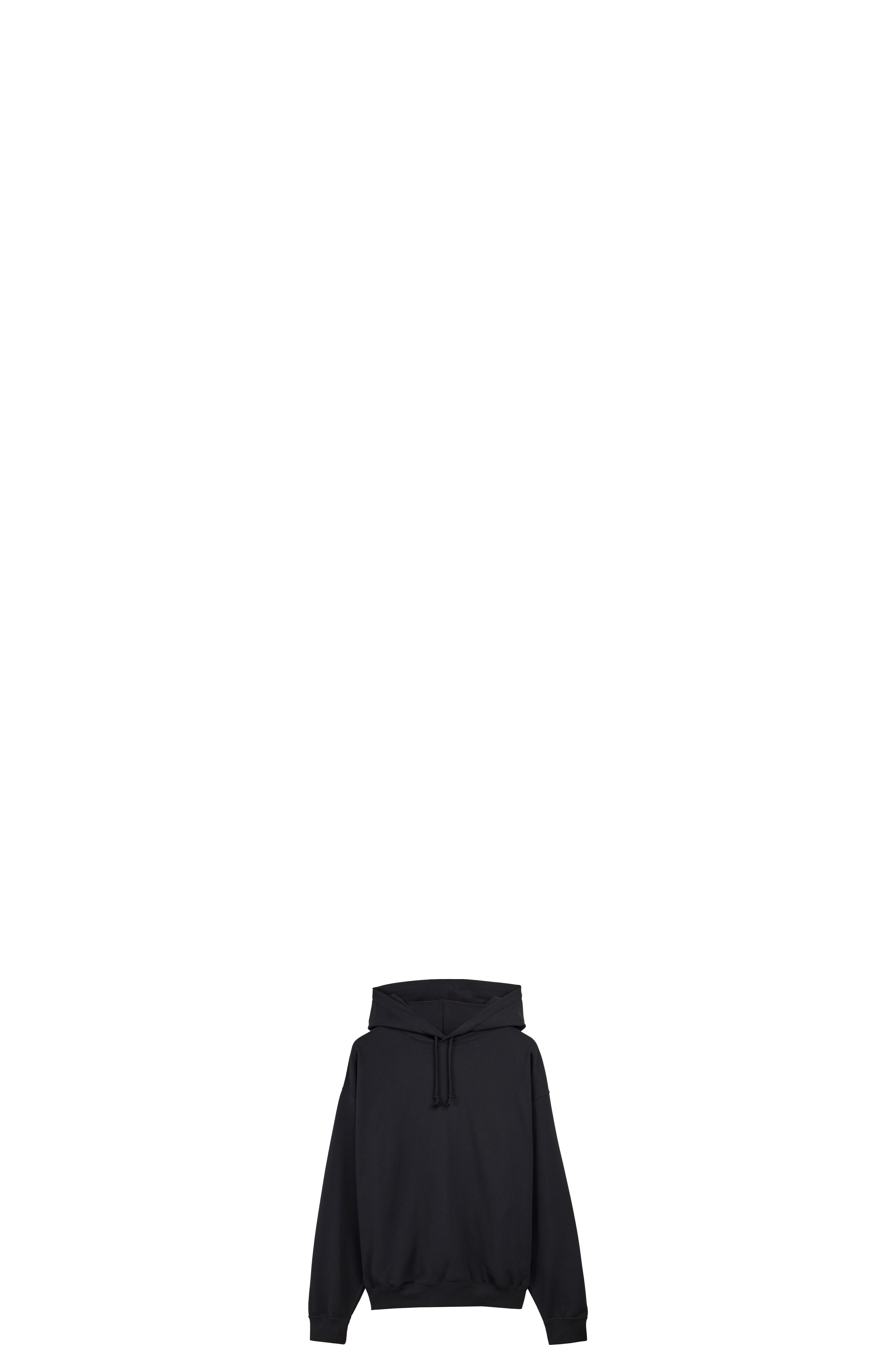 Sweat à capuche graphique Noir