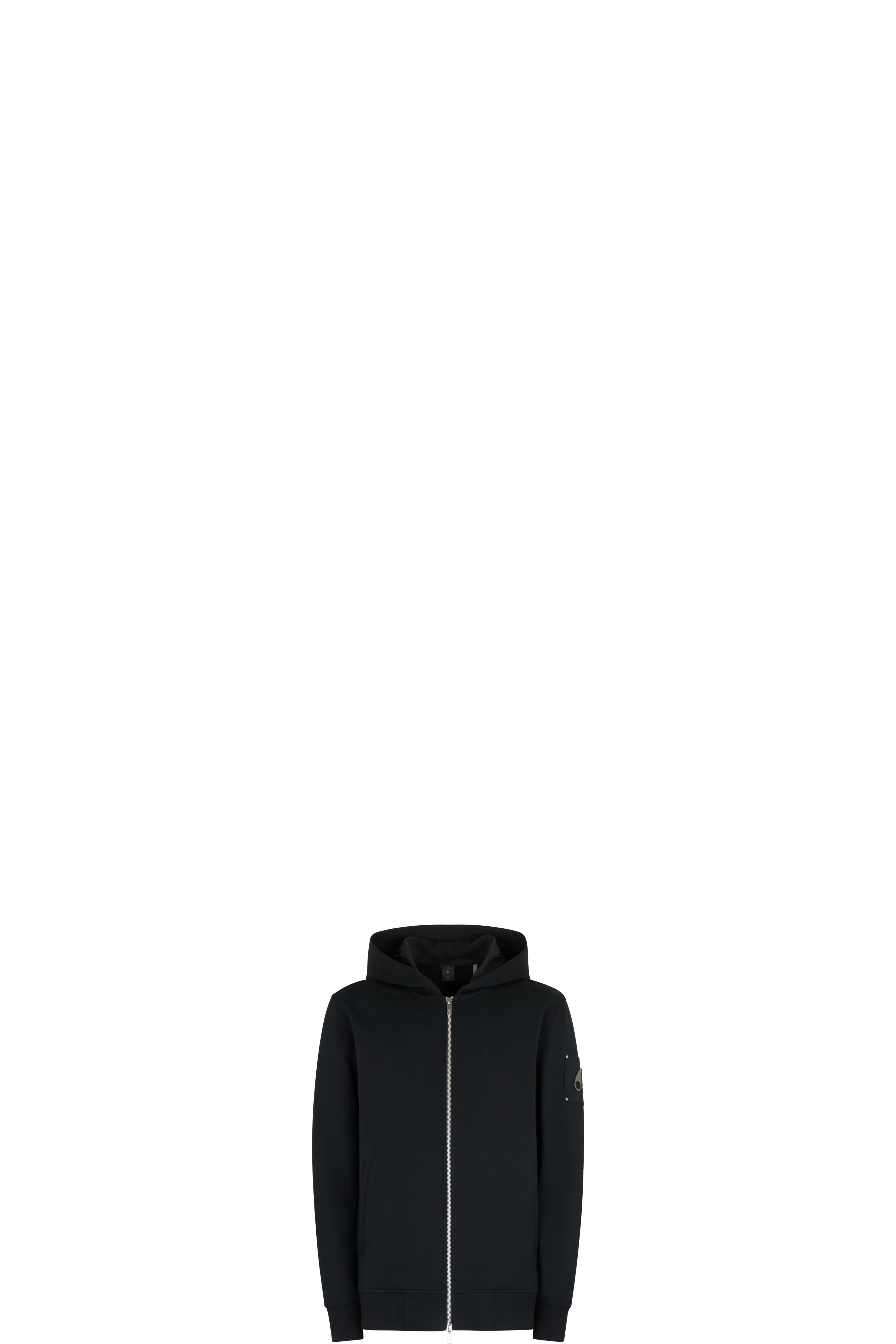 Black Hartsfield Zip Up Hoodie