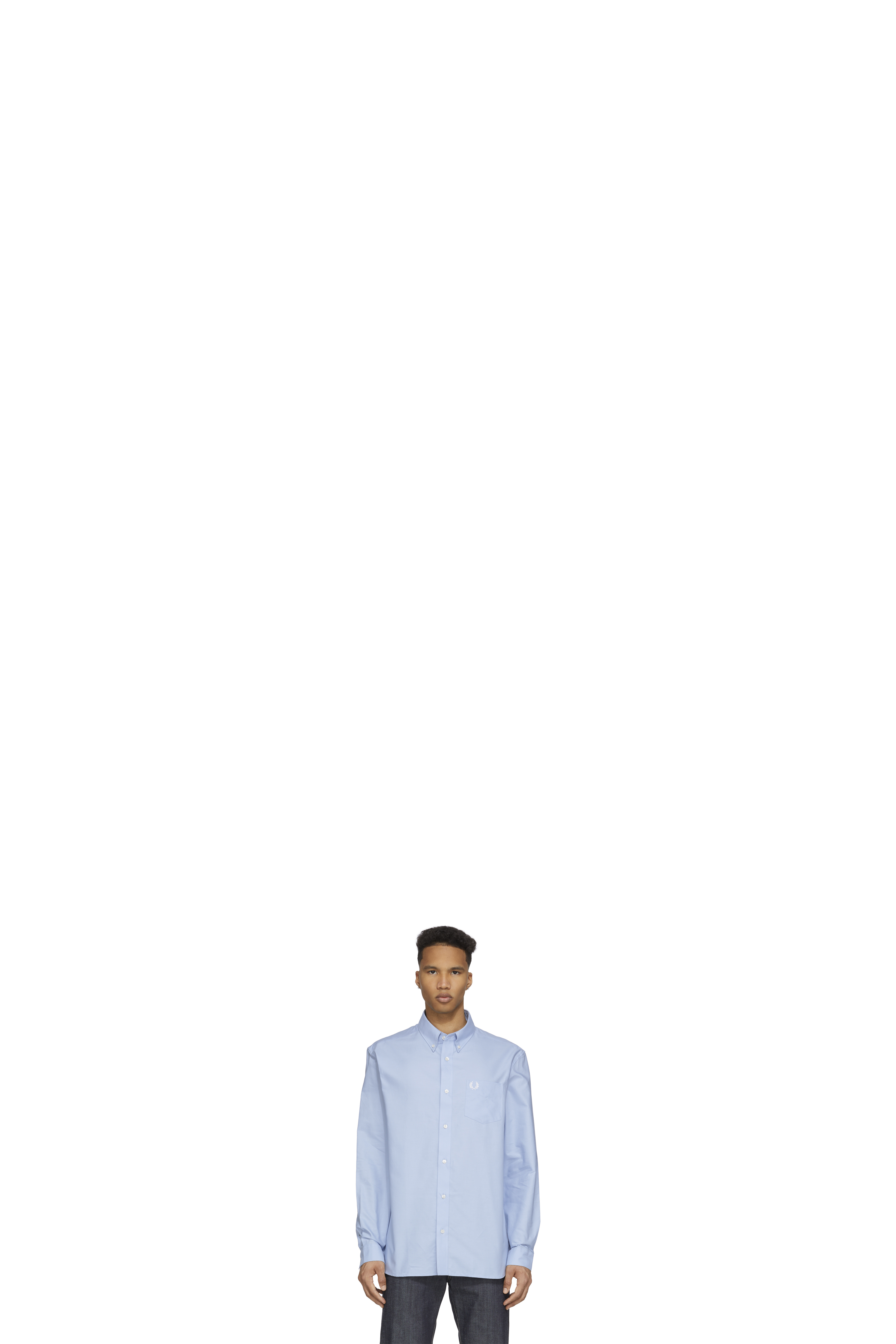 Chemise Oxford Bleu