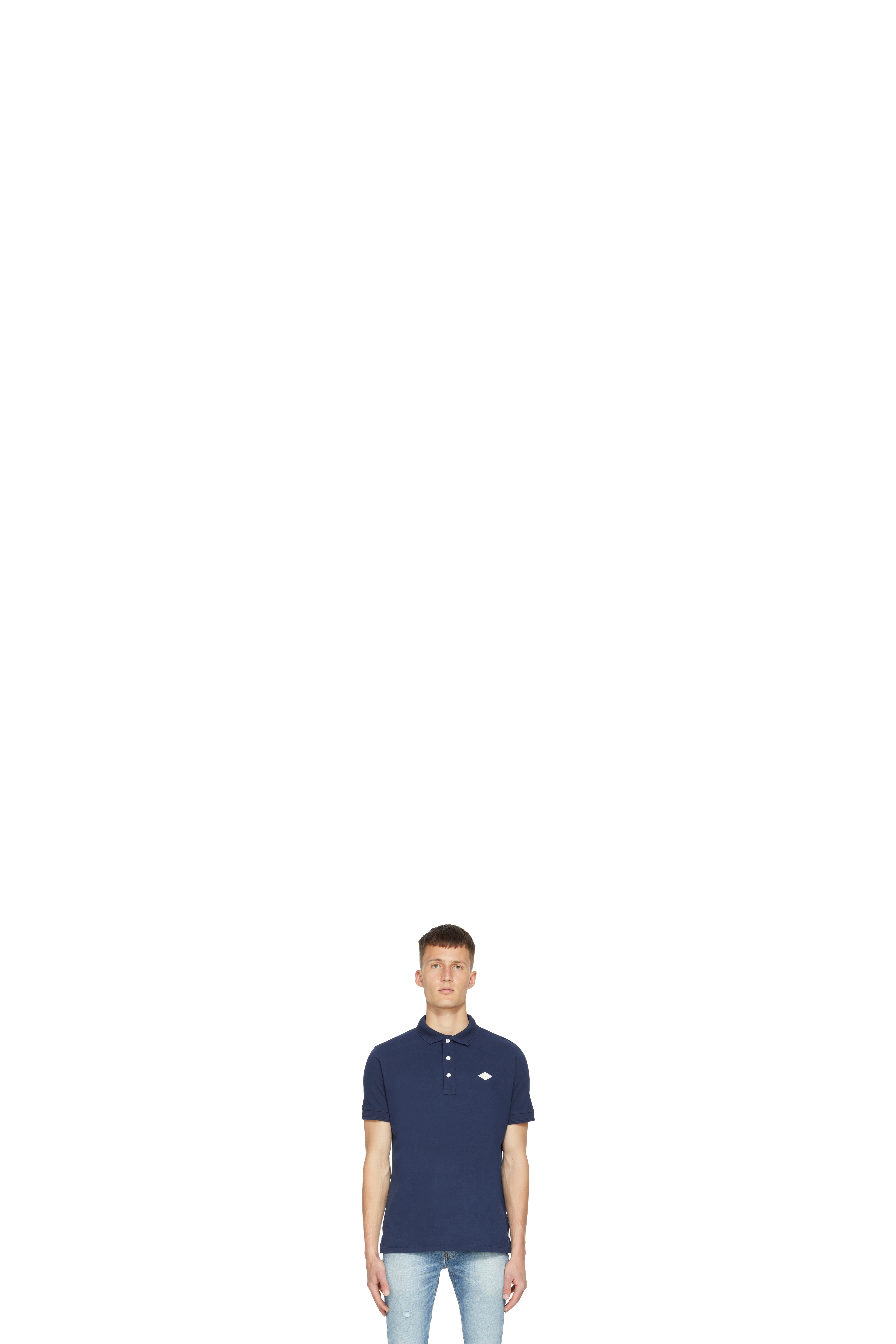 Blue Logo Polo Shirt