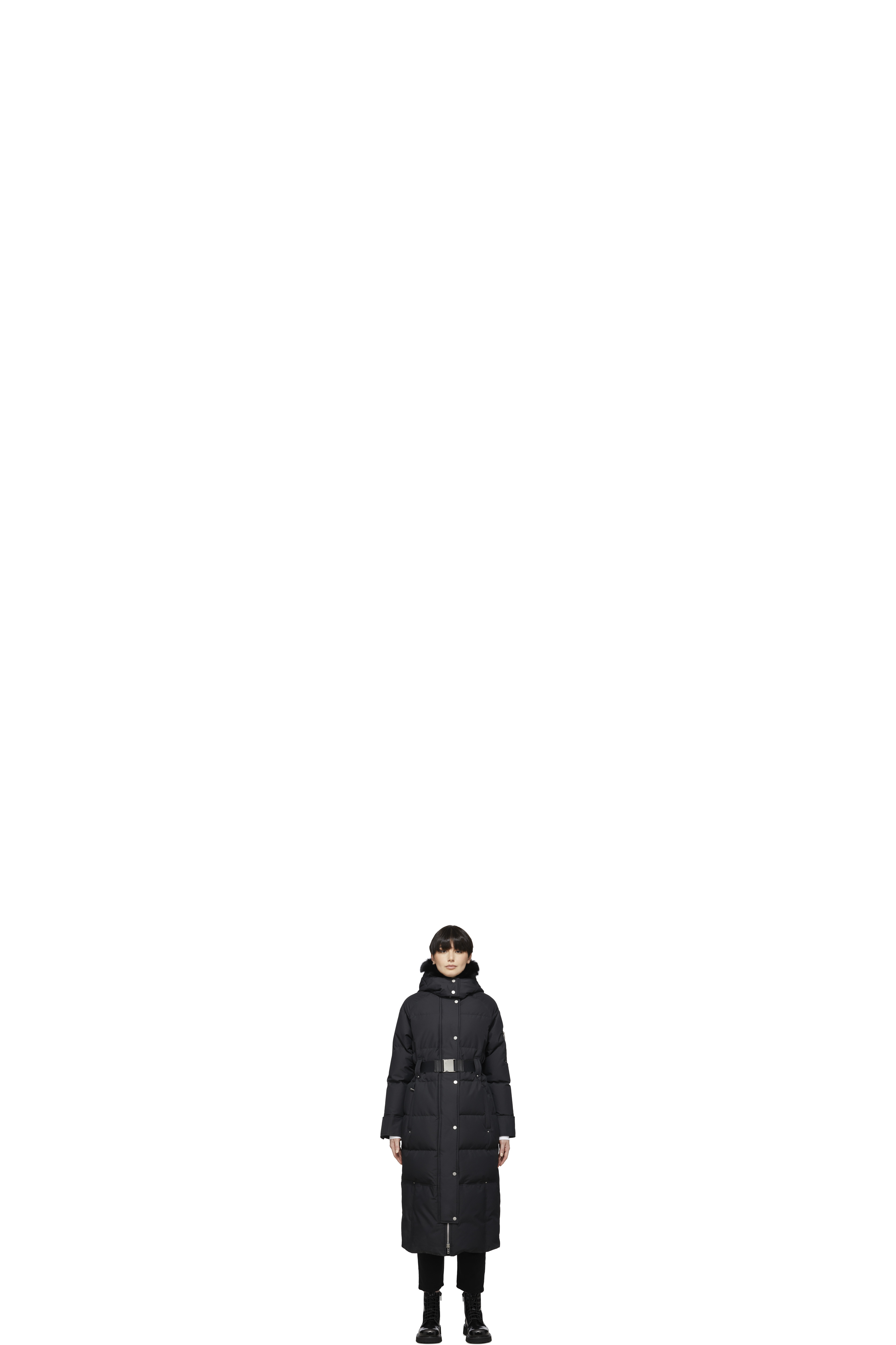 Black Cloud Long Parka