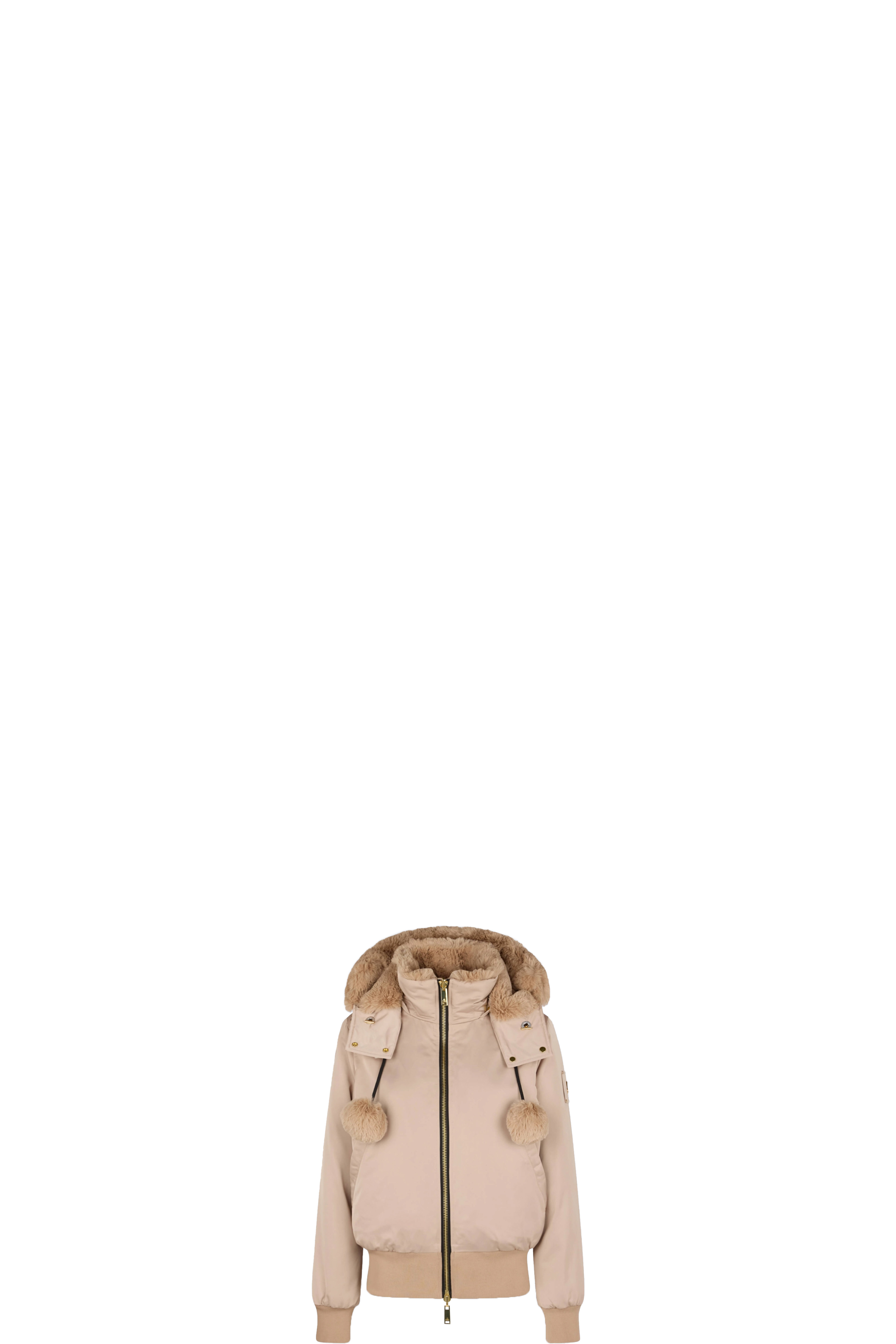 Neutrals Gold Series Debbie Bunny Bomber Jacket