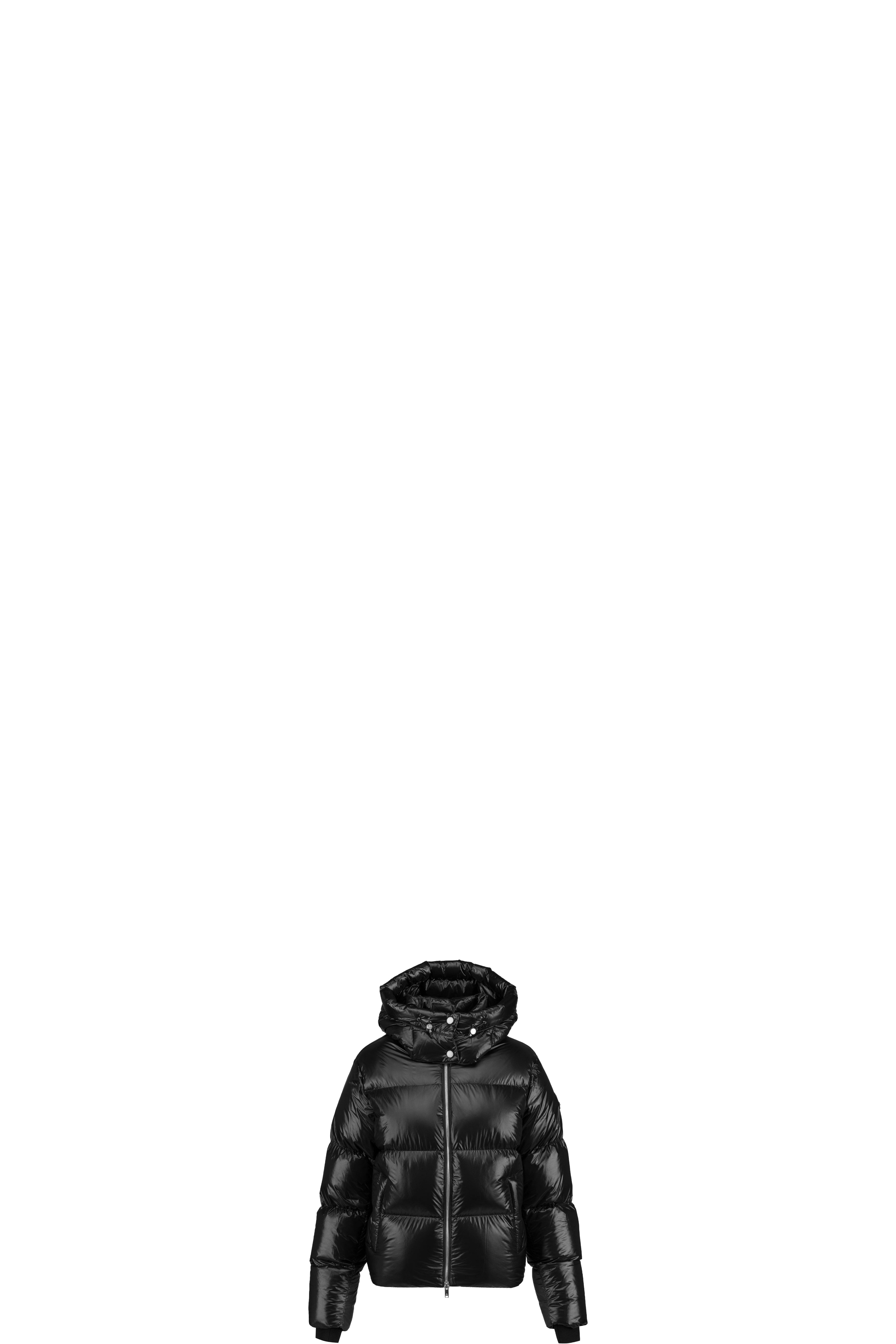 Black Moonstone Puffer Jacket