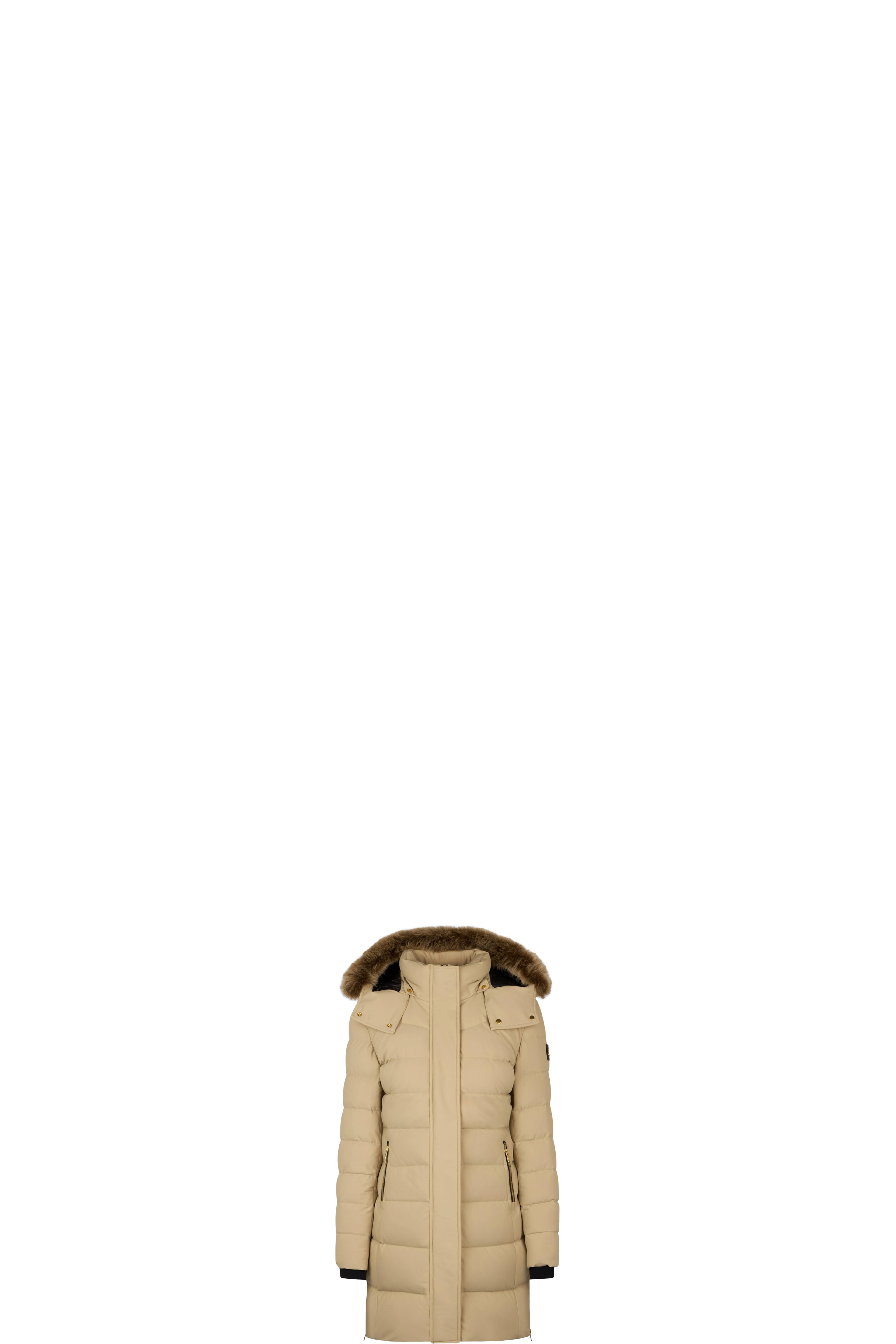 Neutrals Gold Series Watershed Shearling Parka