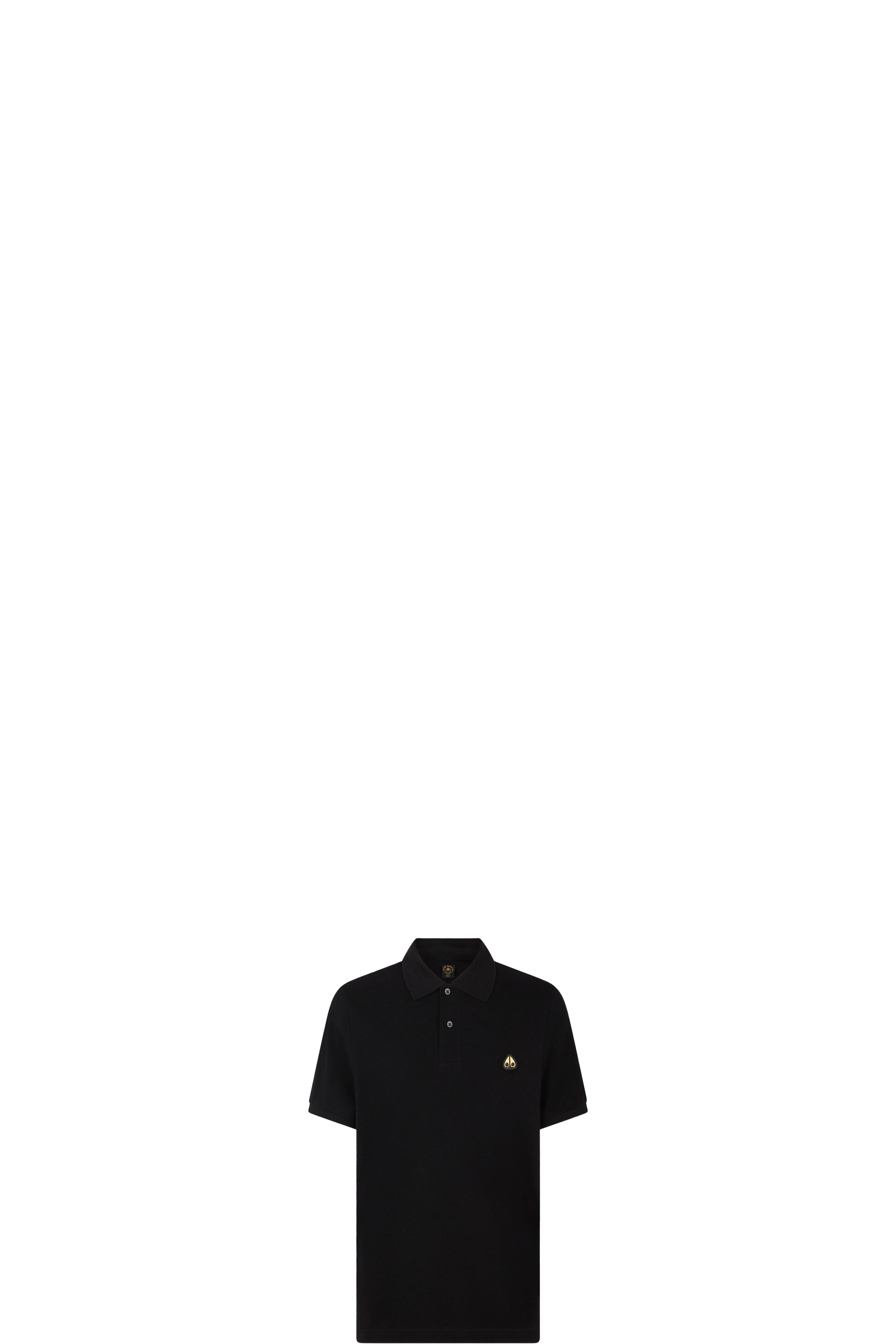 Black Everett Polo Shirt