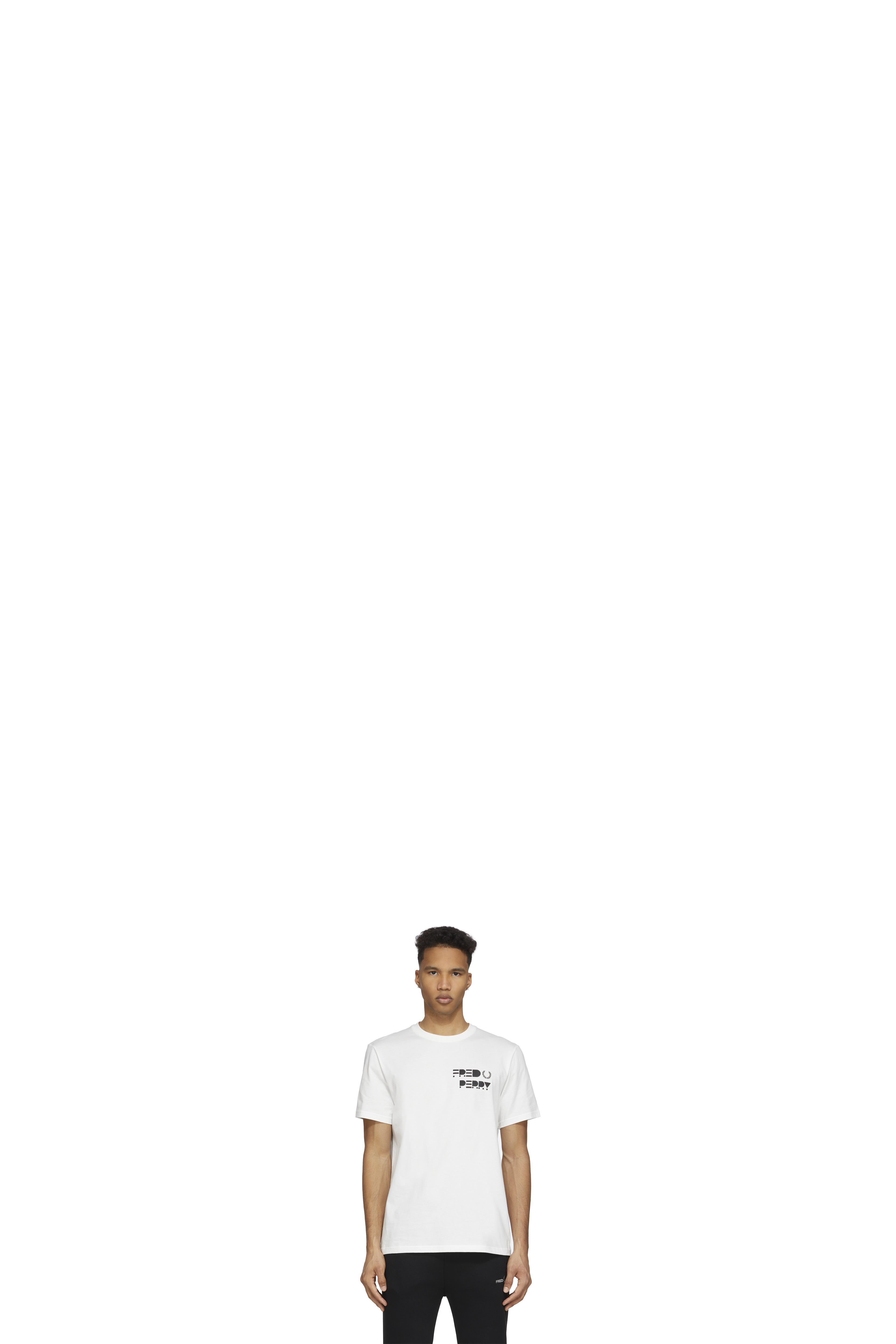T-Shirt Raised Graphic Blanc
