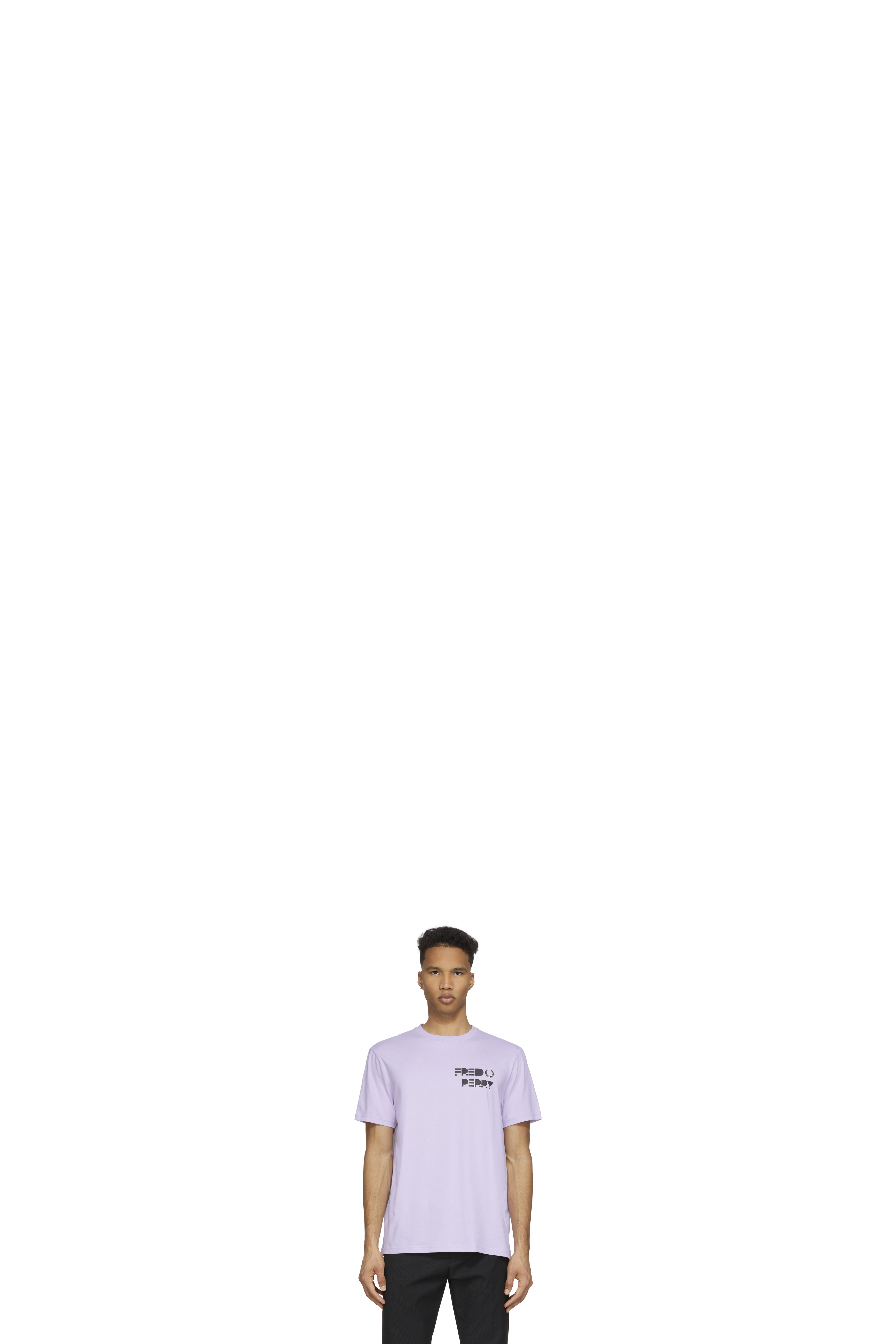 Purple Raised Graphic T-Shirt