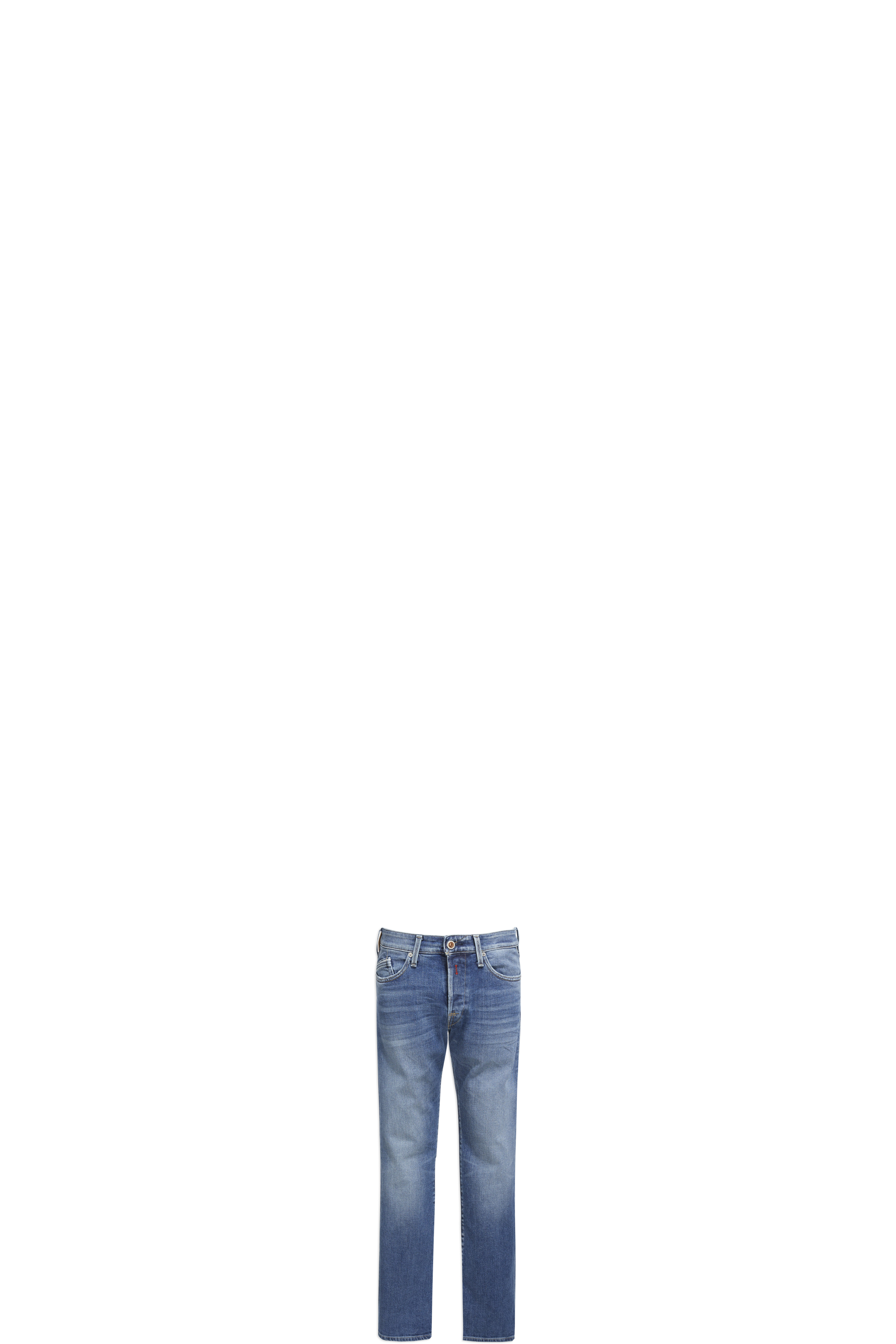 Blue Regular Fit Waitom Jeans