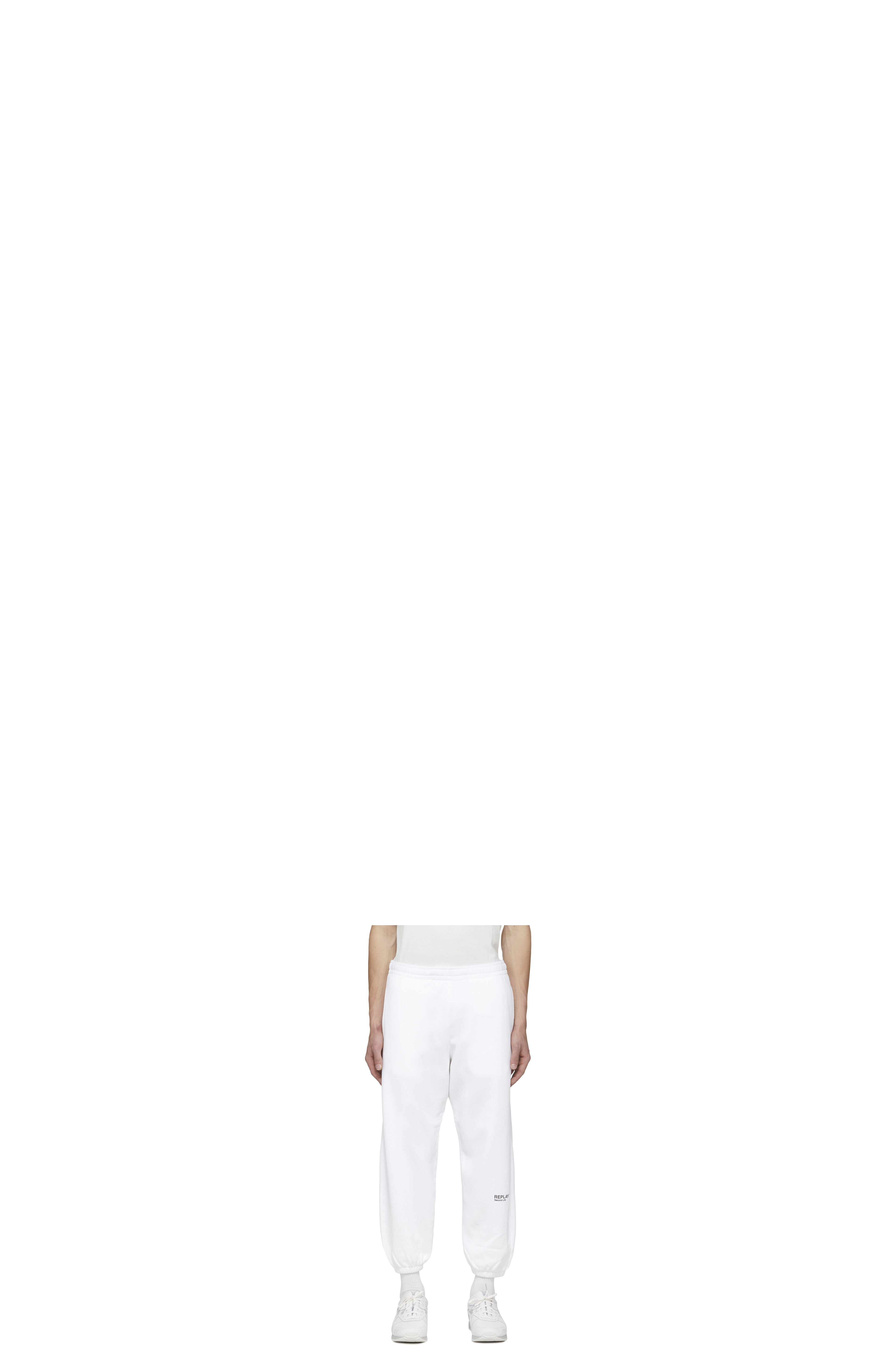 White Second Life Jogger Pants