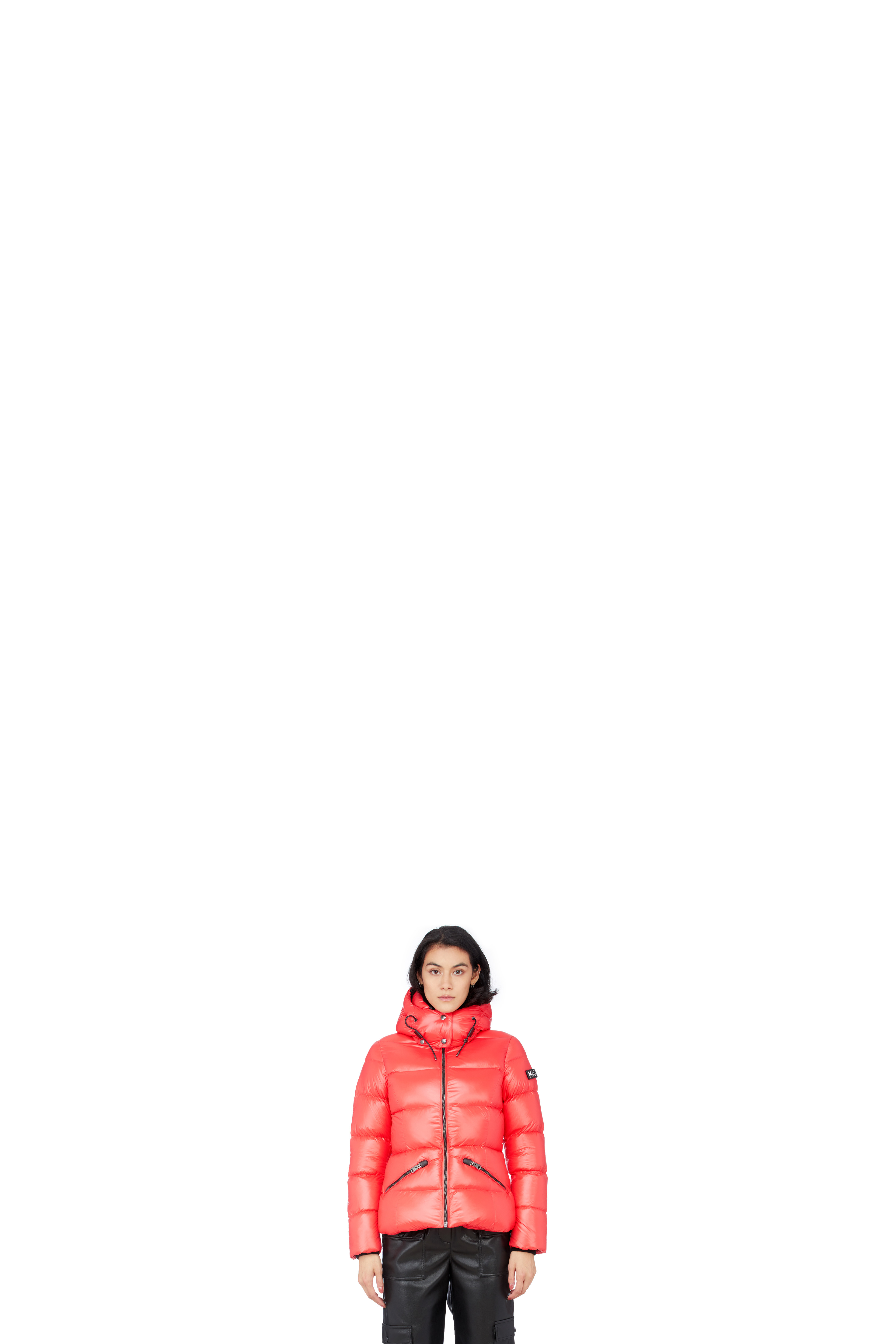 Red Madalyn-V Puffer Jacket