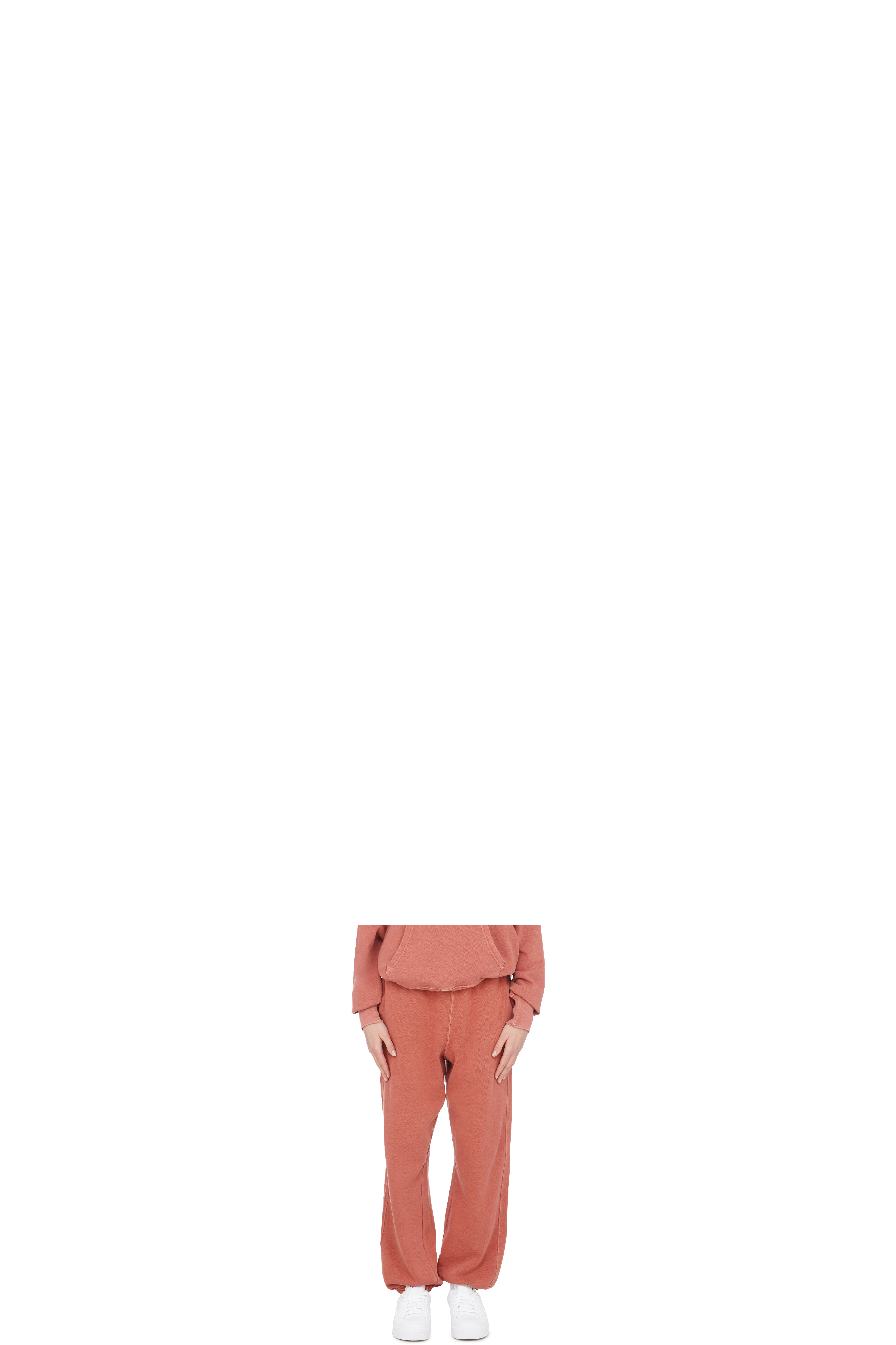 Pantalon de Survêtement Boyfriend Vintage Dye Rouge