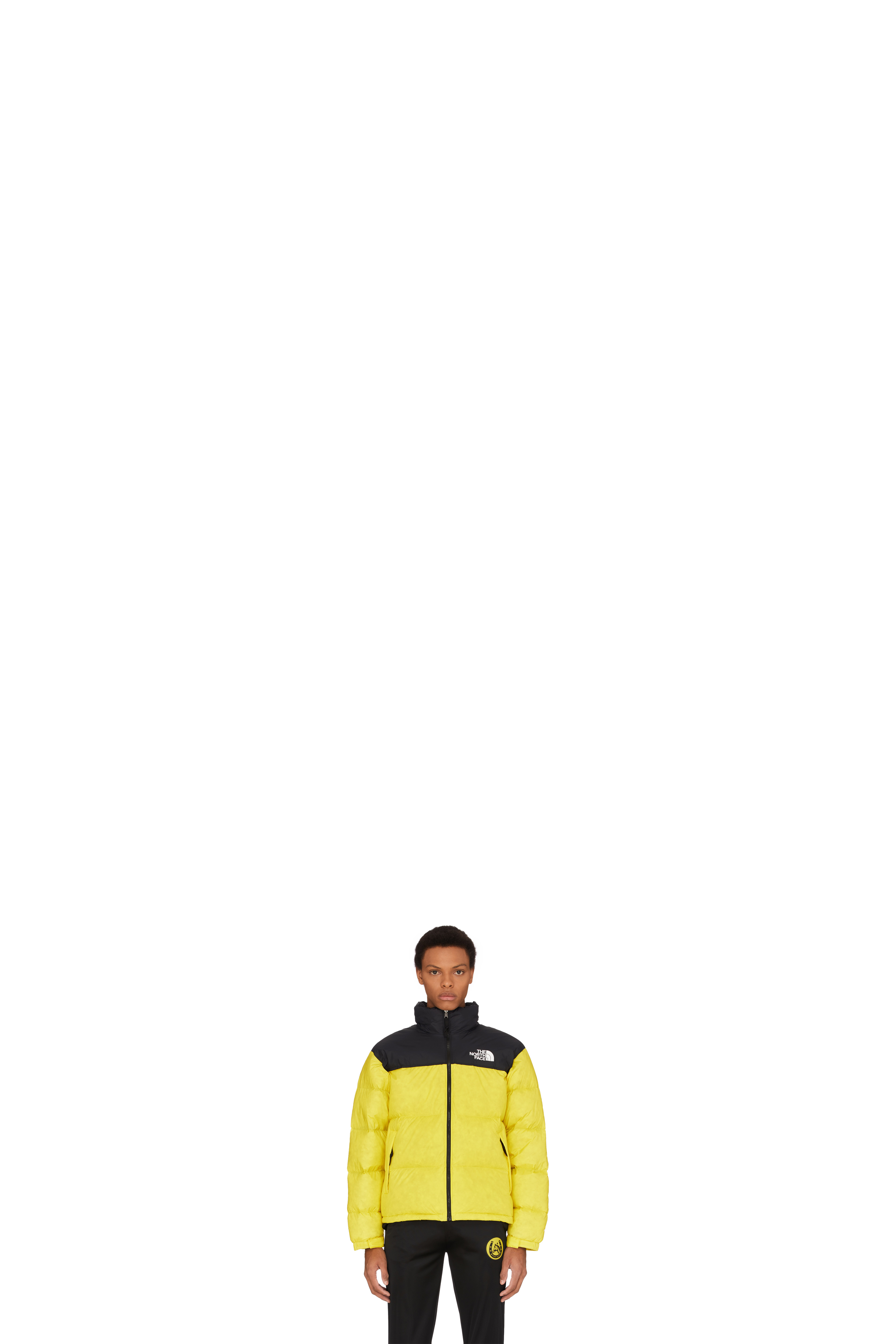 Manteau Nuptse Rétro 1996 Jaune