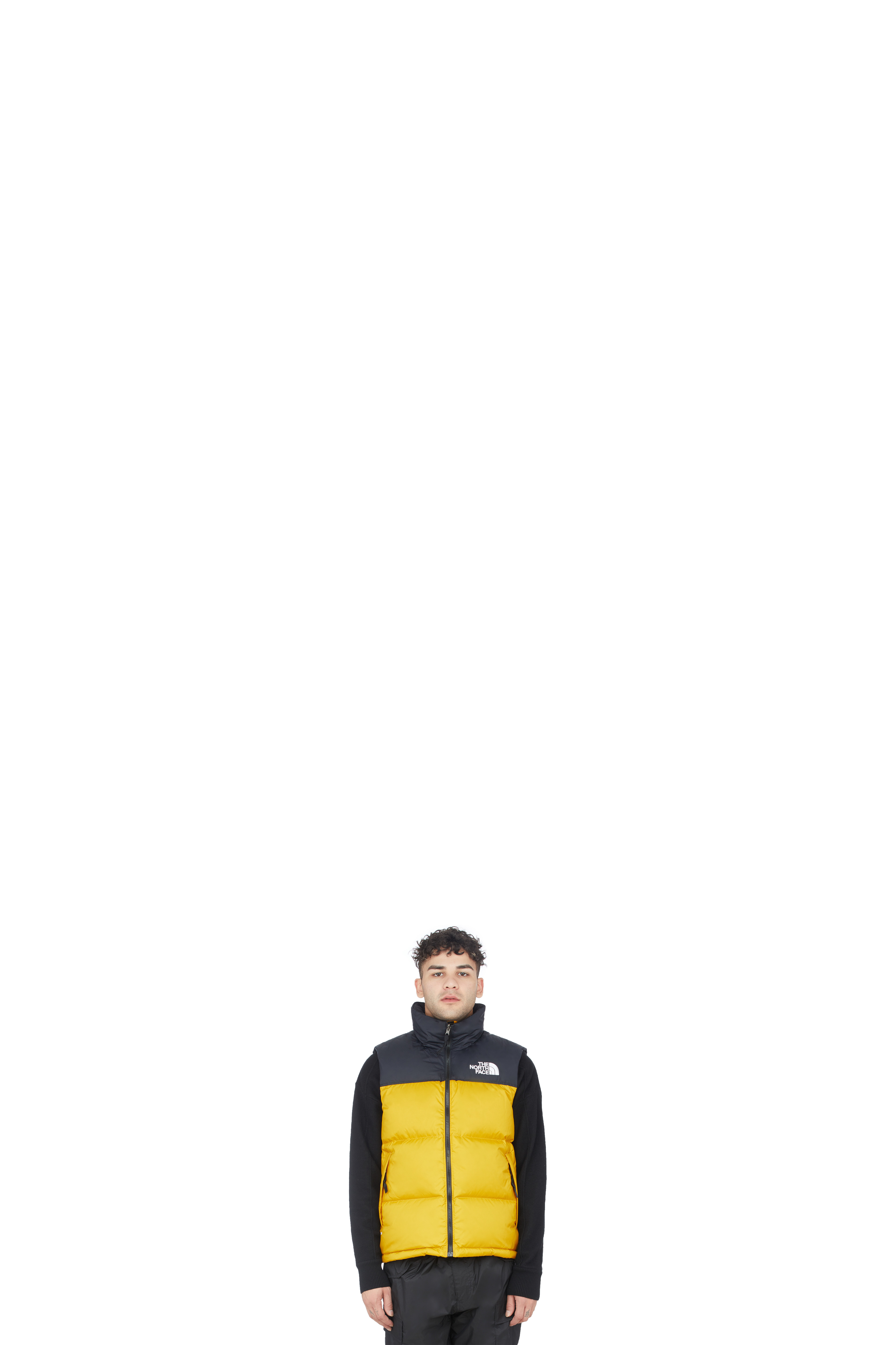 Yellow 1996 Retro Nuptse Vest