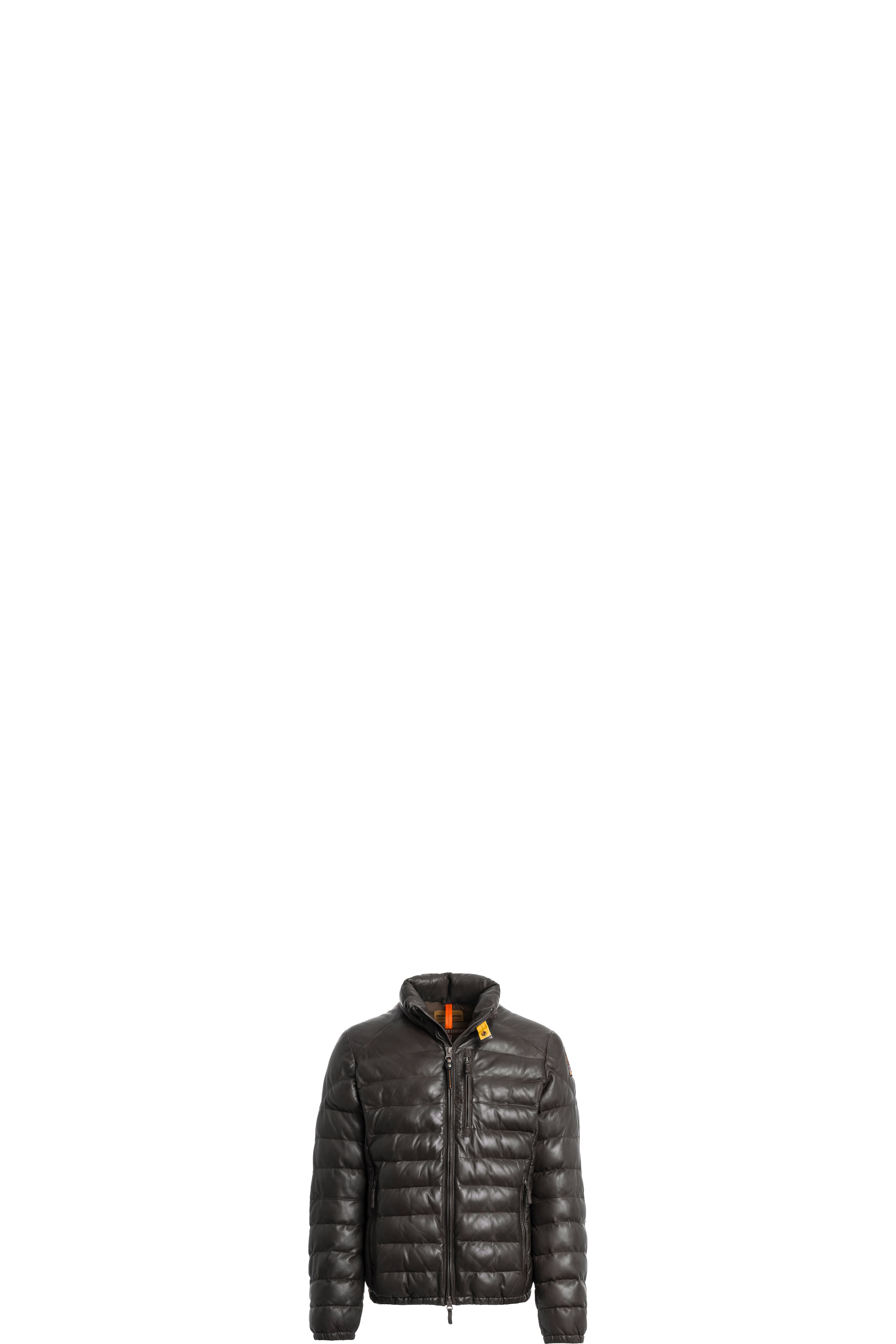 Grey Ernie Leather Jacket